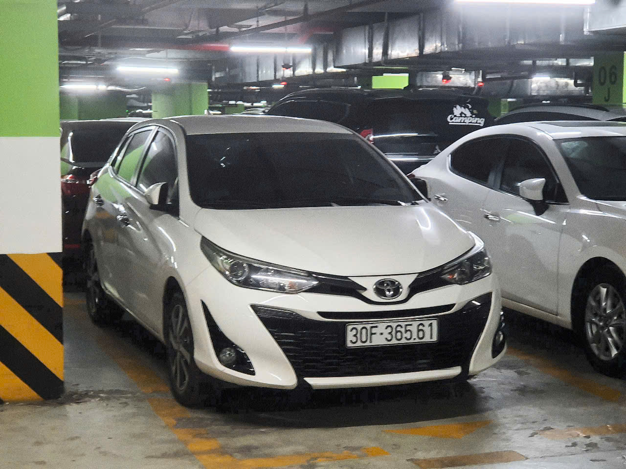 30F-365.61, Toyota Yaris 3rd gen Hatch (XP150), 1st facelift, 2017–2020 (–present for VN-market)