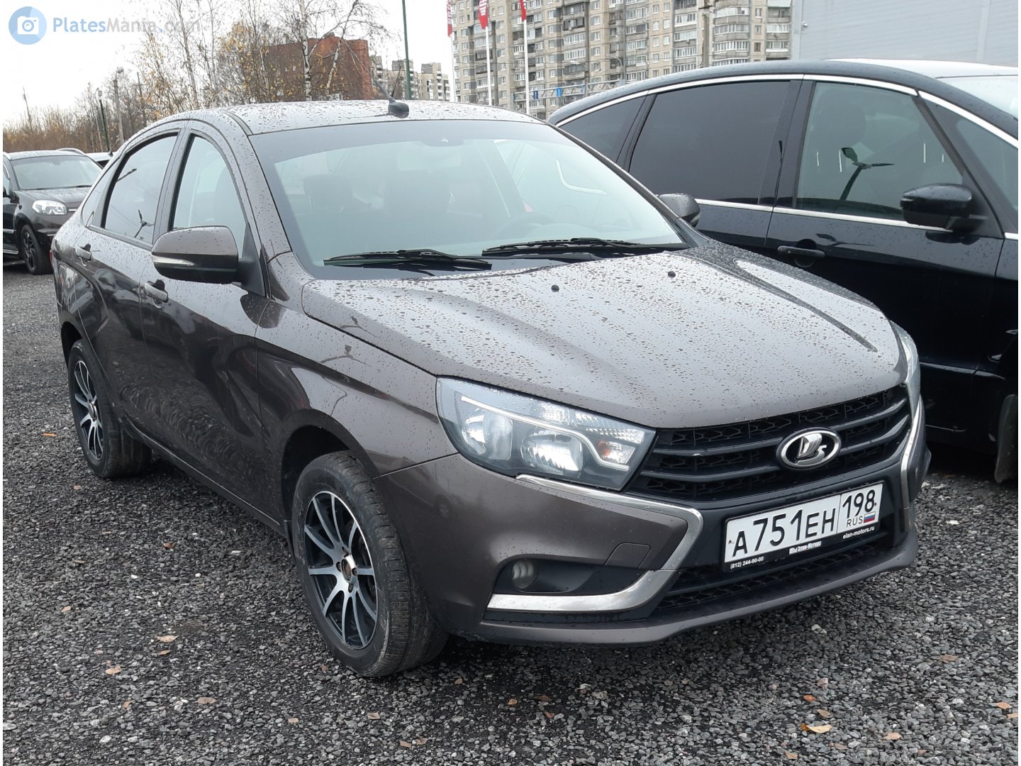 а 751 ен 198, Lada (VAZ) Vesta 1st gen Sedan (GFL), 2015–2022