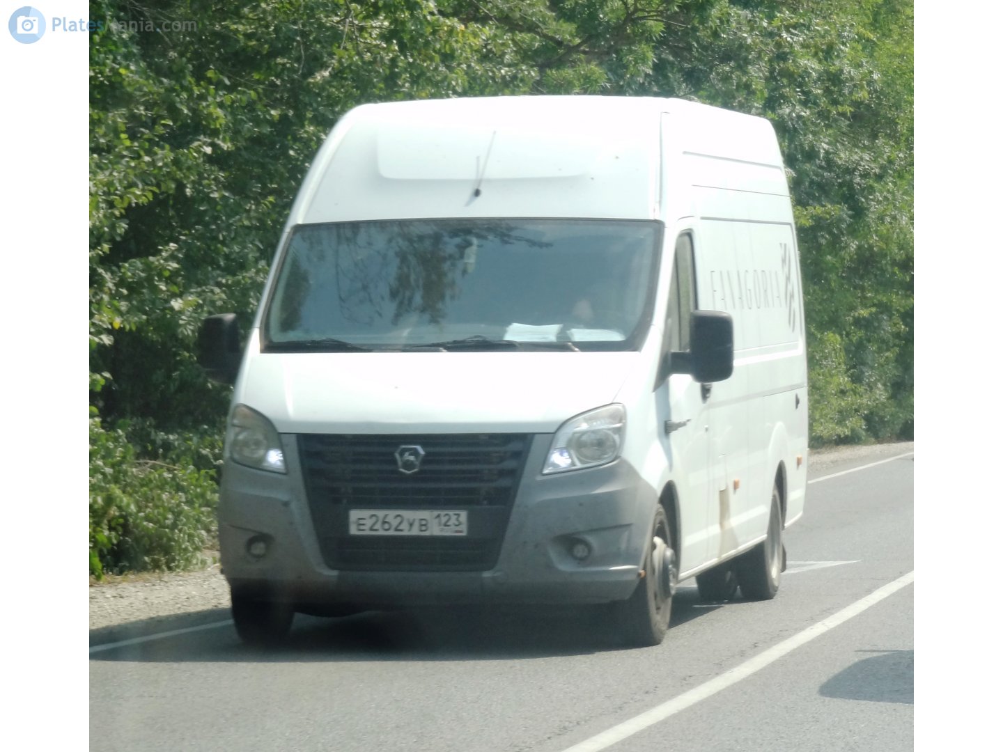 е 262 ув 123, GAZ ГАЗель Next Van (A31, A32, C45, C46), 2015–