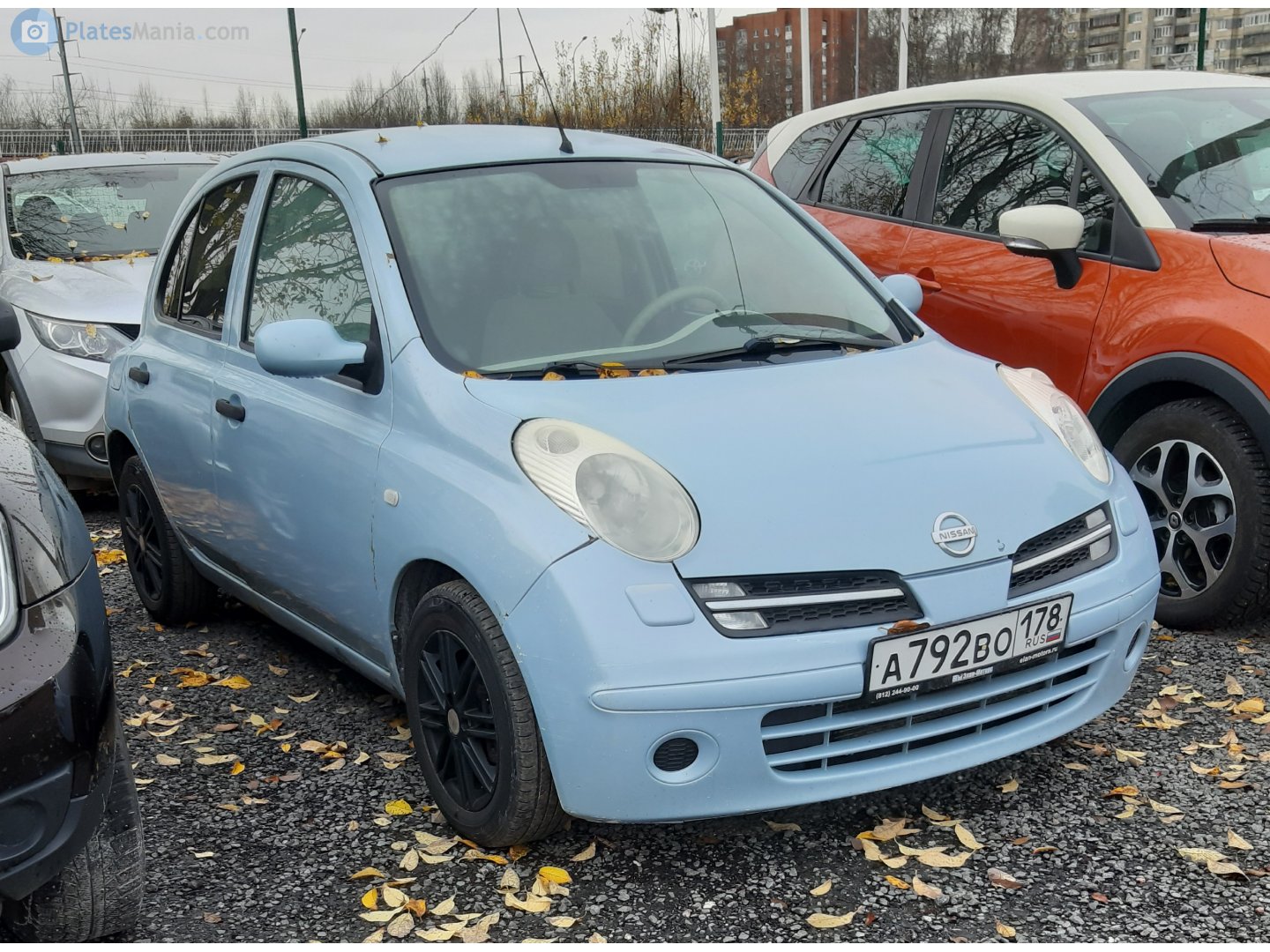 а 792 во 178, Nissan Micra 3rd gen 5-door Hatch (K12), 2002–2010
