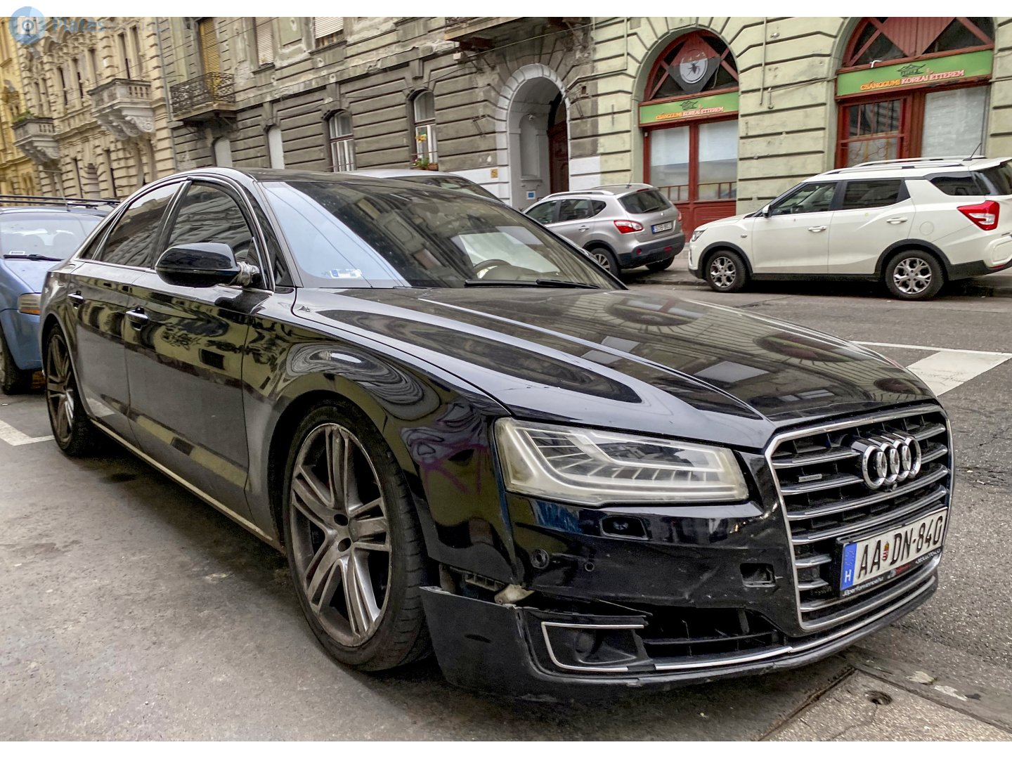 AA DN-840, Audi A8 3rd gen (D4/4H), facelift, 2013–2018