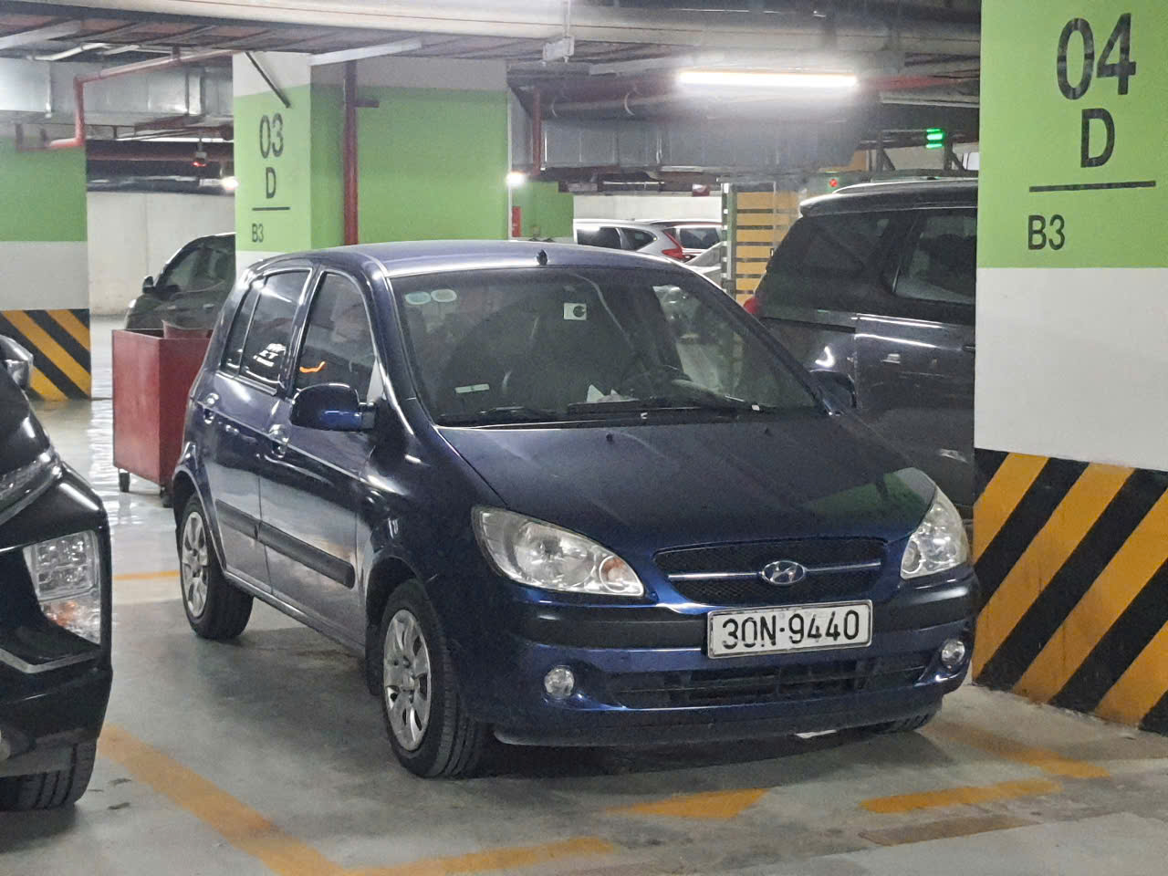 30N-9440, Hyundai Getz 1st gen 5-door Hatch (TB), facelift, 2005–2011