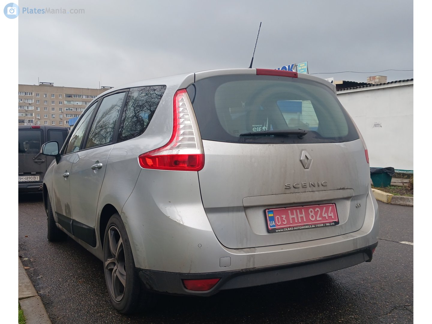 03 HH 8244, Renault Scénic 3rd gen Grand (R95), 2009–2016