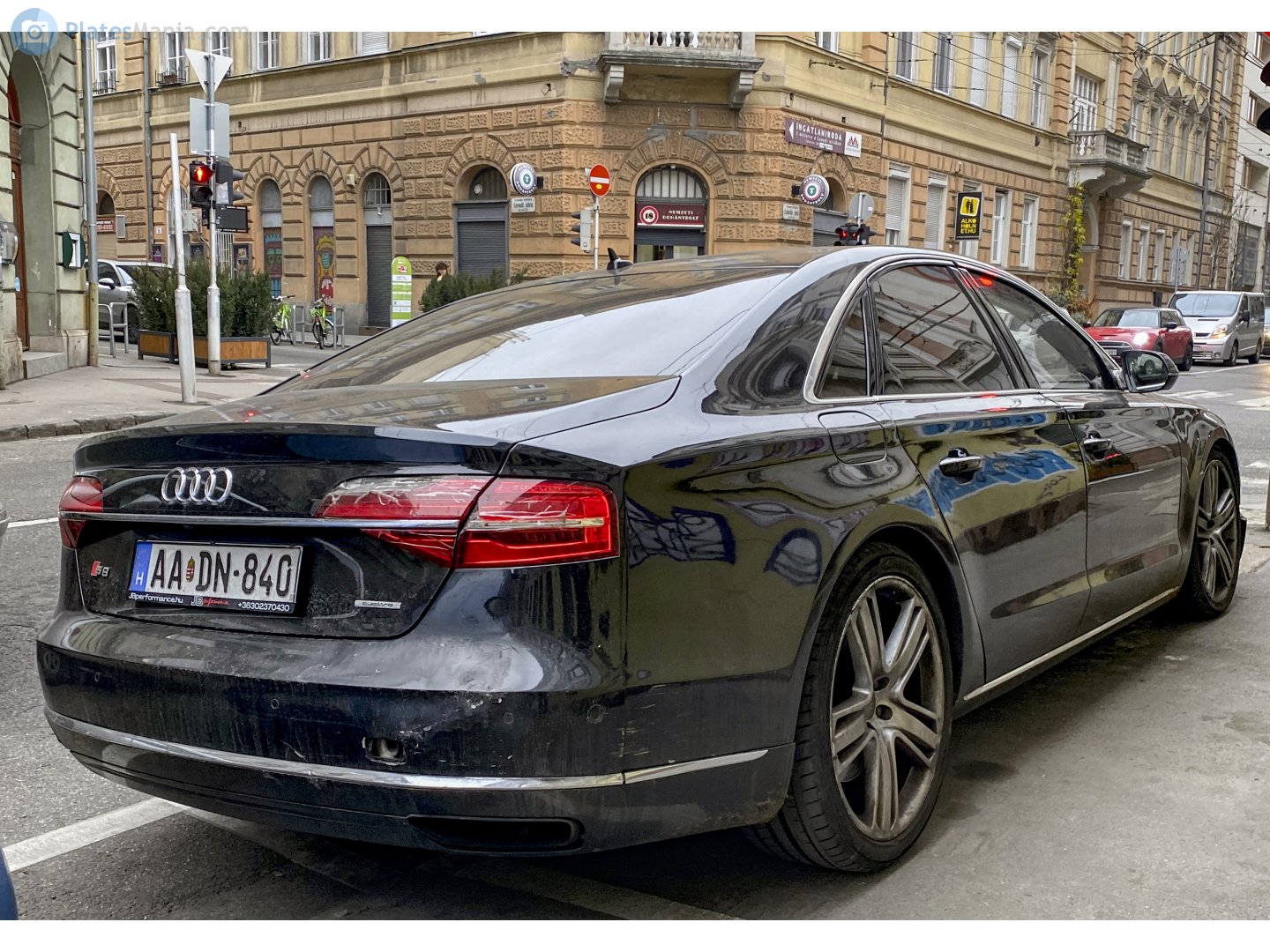AA DN-840, Audi A8 3rd gen (D4/4H), facelift, 2013–2018