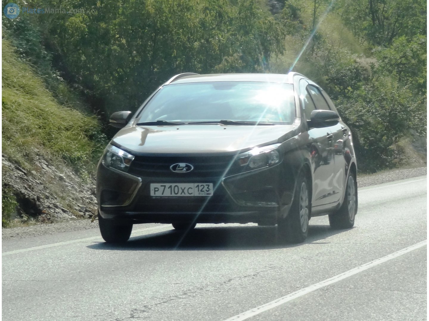 р 710 хс 123, Lada (VAZ) Vesta 1st gen SW (GFK), 2017–2022