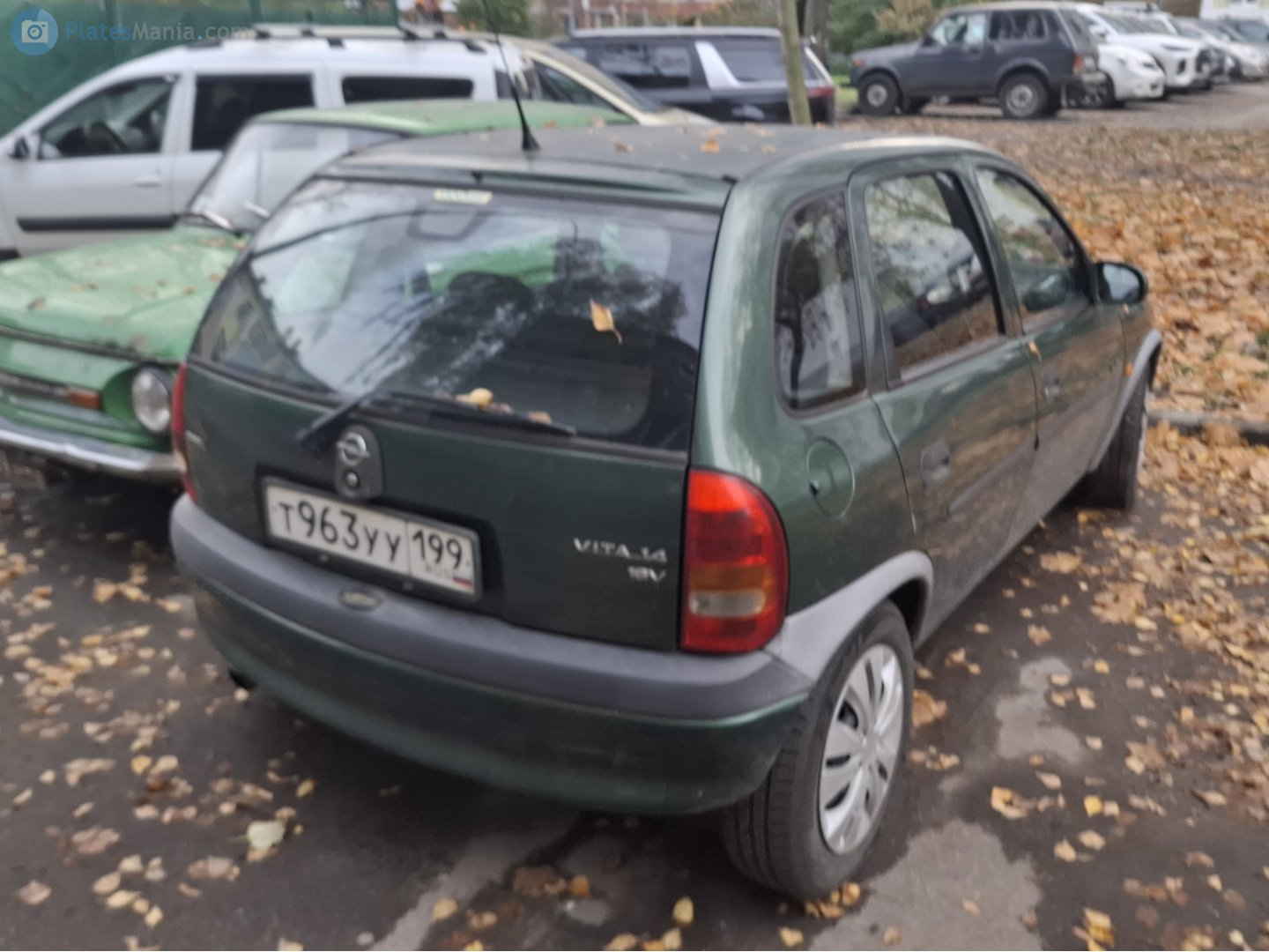 т 963 уу 199, Opel Vita 1st gen 5-door Hatch (B; S93), 1995–2000