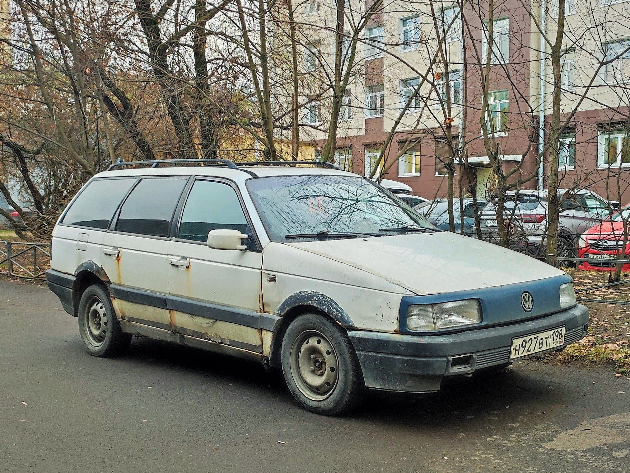 н 927 вт 198, Volkswagen Passat 3rd gen Variant (B3; 35i), 1988–1993