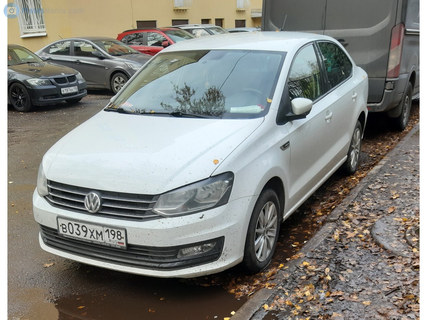 в 039 хм 198, Volkswagen Polo 5th gen Sedan (A05), 1st facelift, 2015–2020