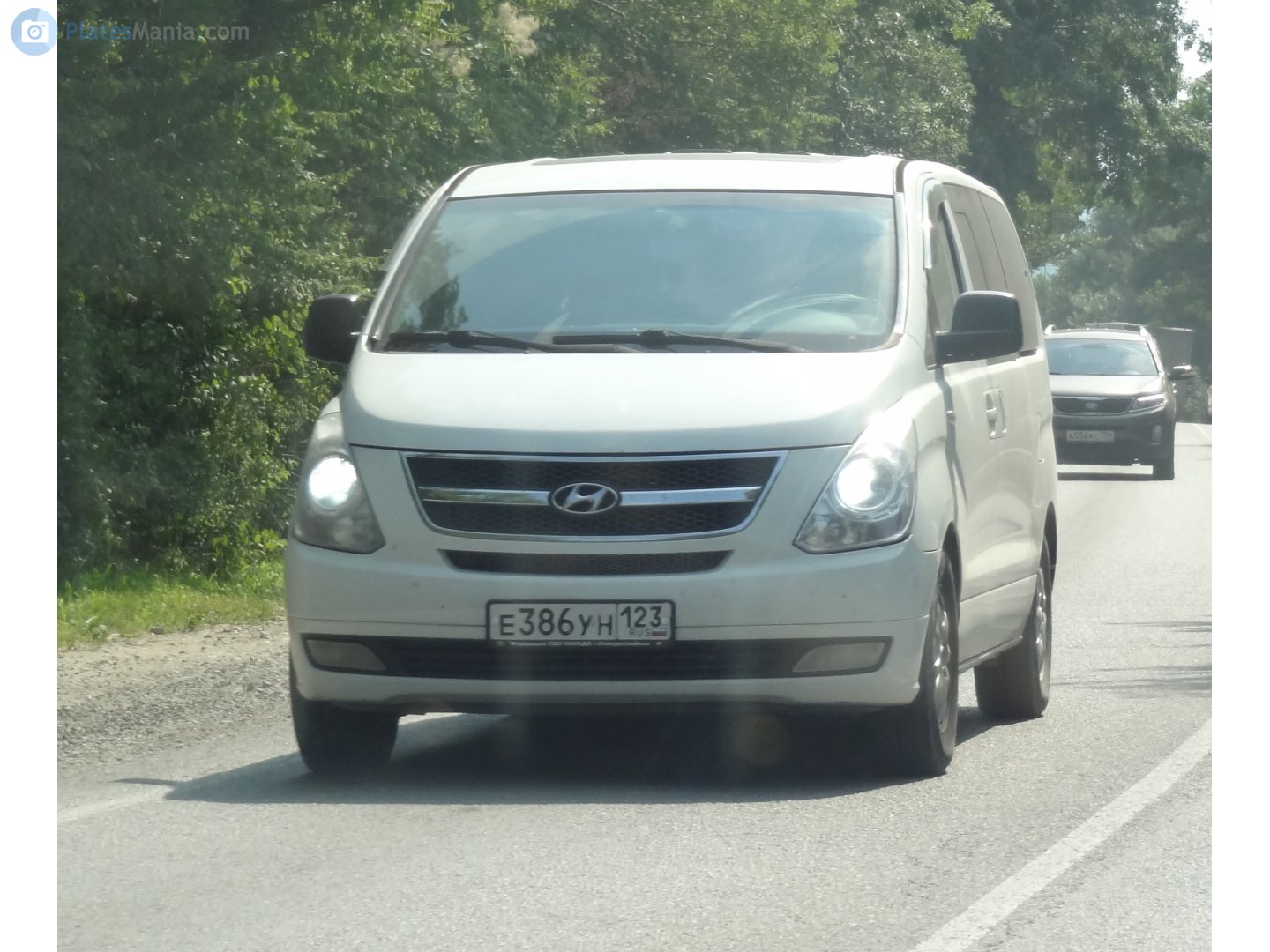 е 386 ун 123, Hyundai Grand Starex 1st gen (TQ), 2007–2018
