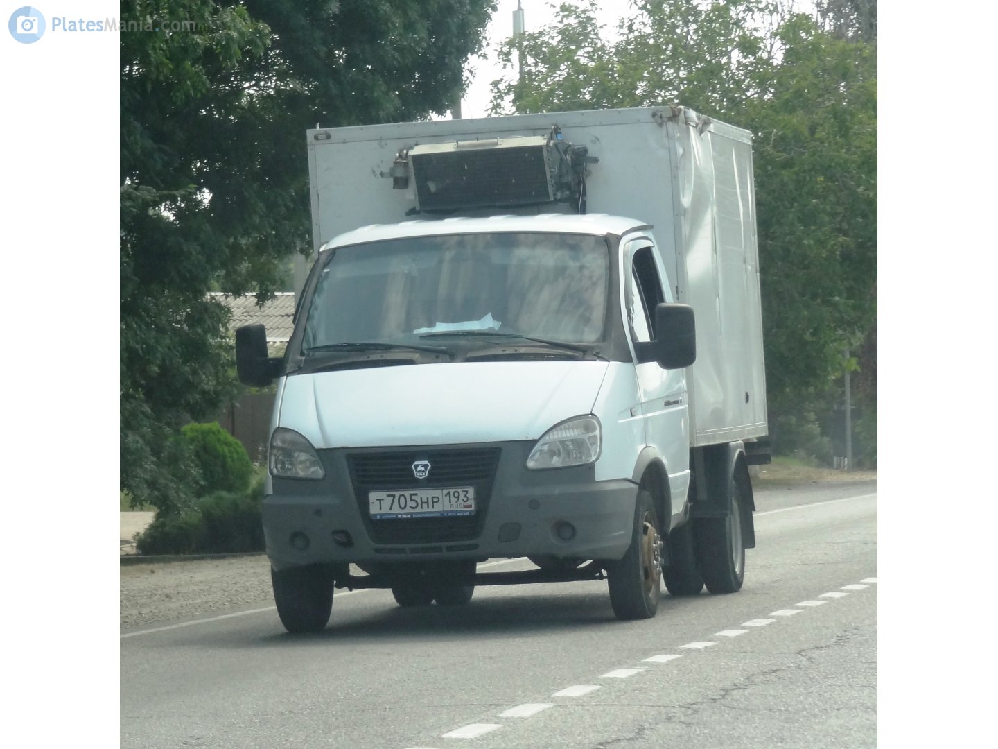 т 705 нр 193, GAZ 3302 ГАЗель 2-3302 Single Cab, facelift, 2003–