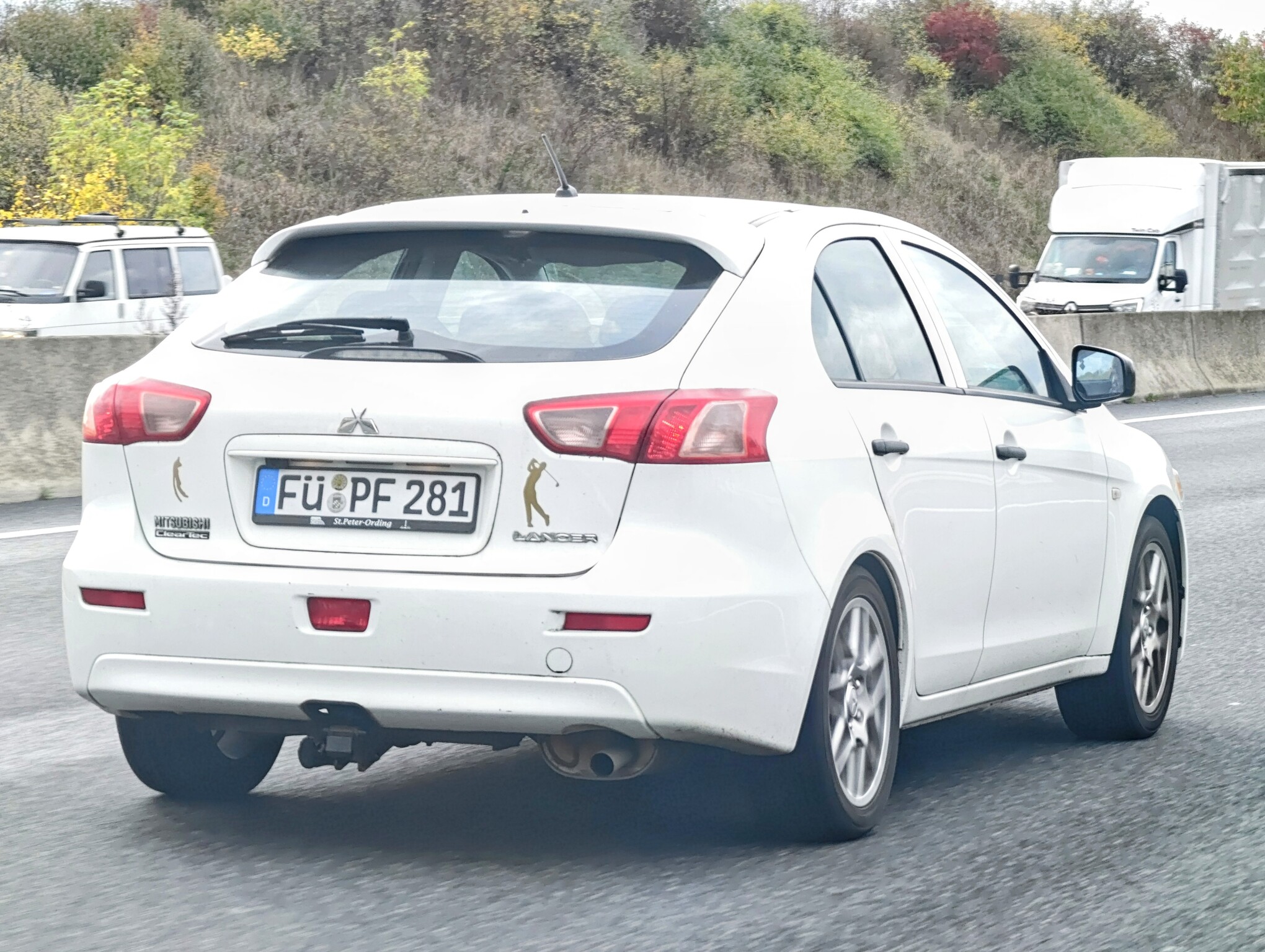 FÜ PF 281, Mitsubishi Lancer 8th gen Hatch (CY/CX), 2007–2019