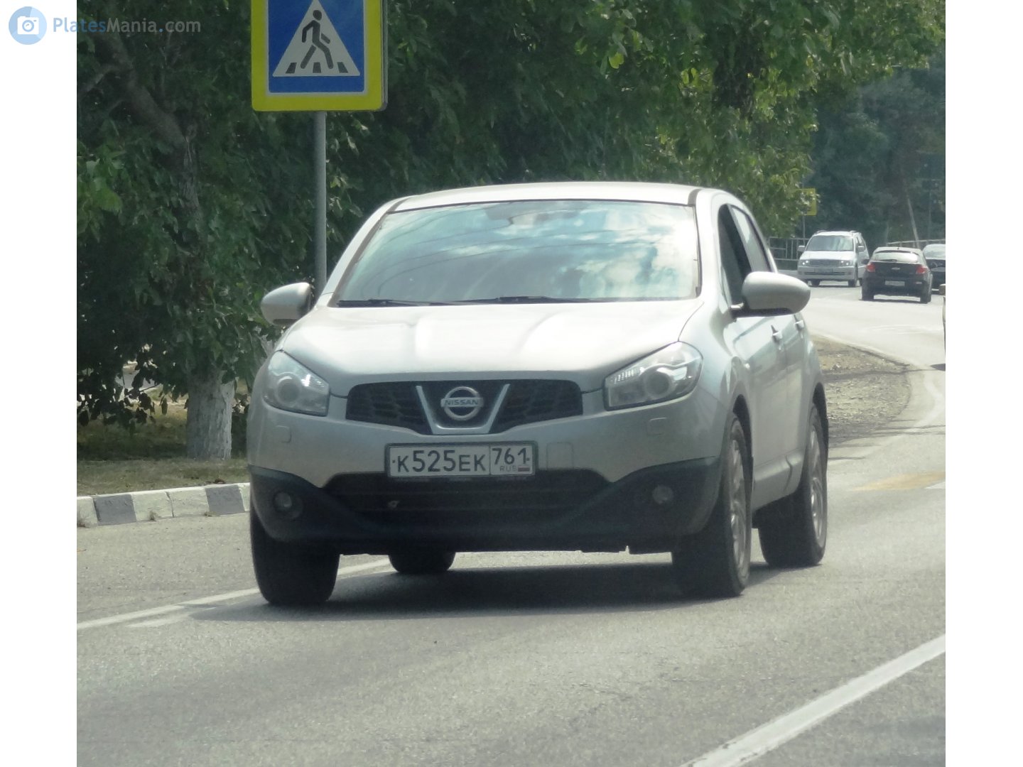 к 525 ек 761, Nissan Qashqai 1st gen (J10), facelift, 2009–2014