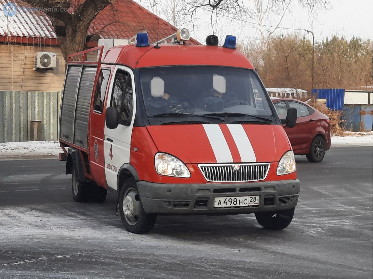 а 498 нс 28, GAZ 3302 ГАЗель 33023 Double Cab, facelift, 2003–