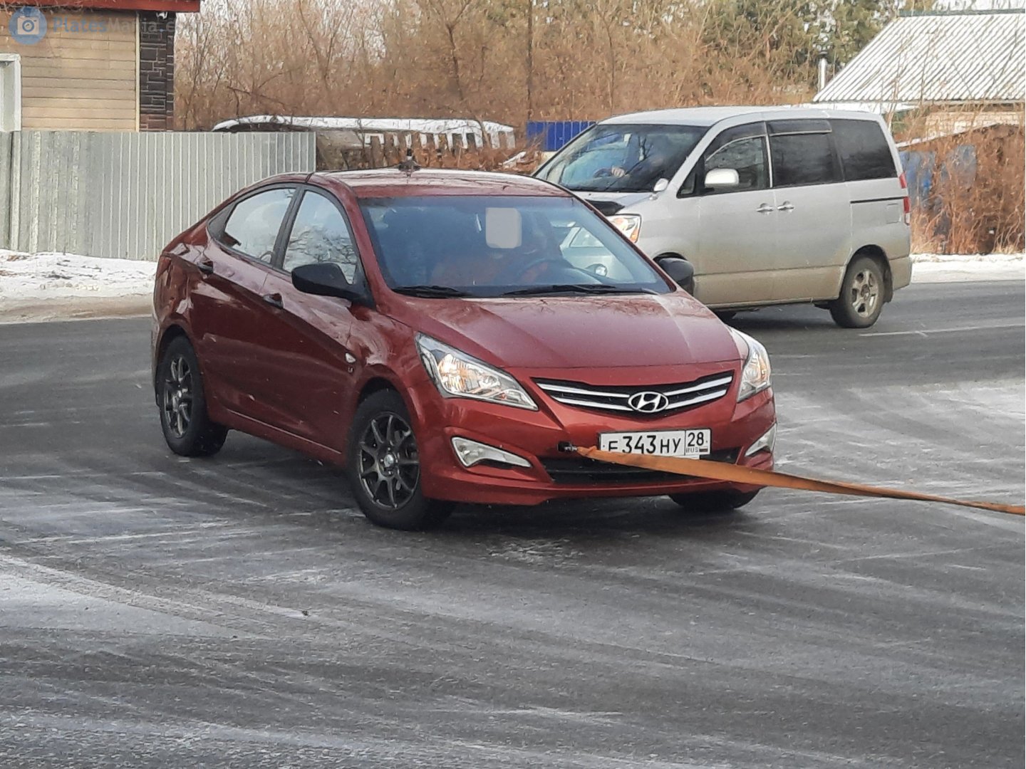 е 343 ну 28, Hyundai Solaris 1st gen Sedan (RB), facelift, 2014–2017