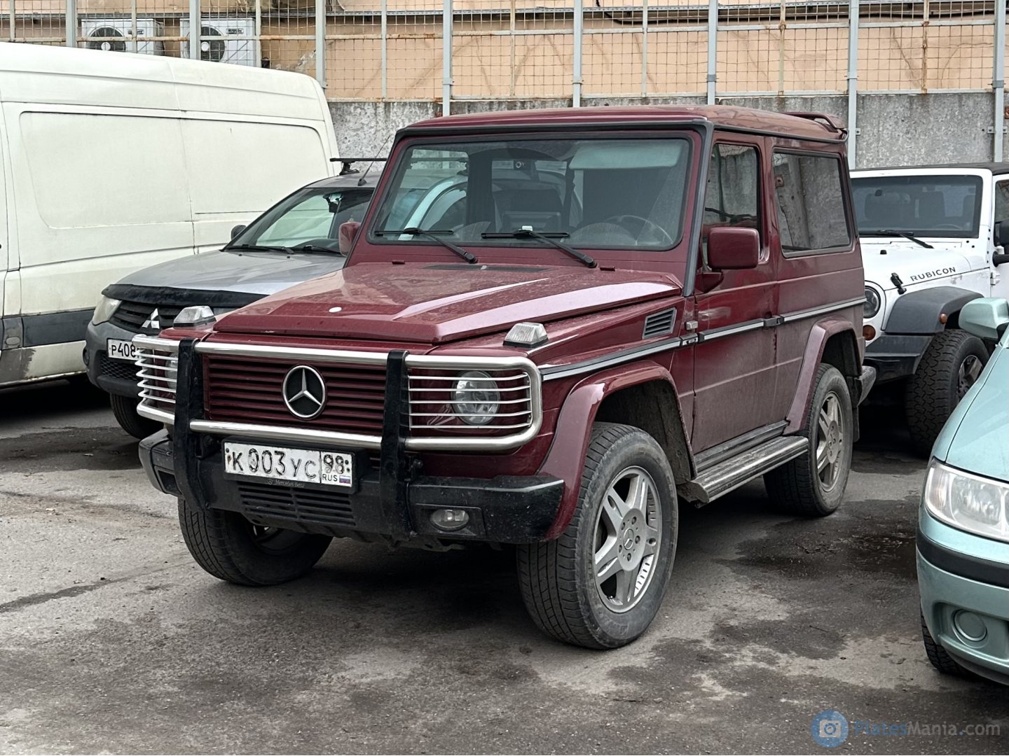 к 003 ус 98, Mercedes-Benz G-Klasse 1st gen 3-door SUV (W463), 1990–2006