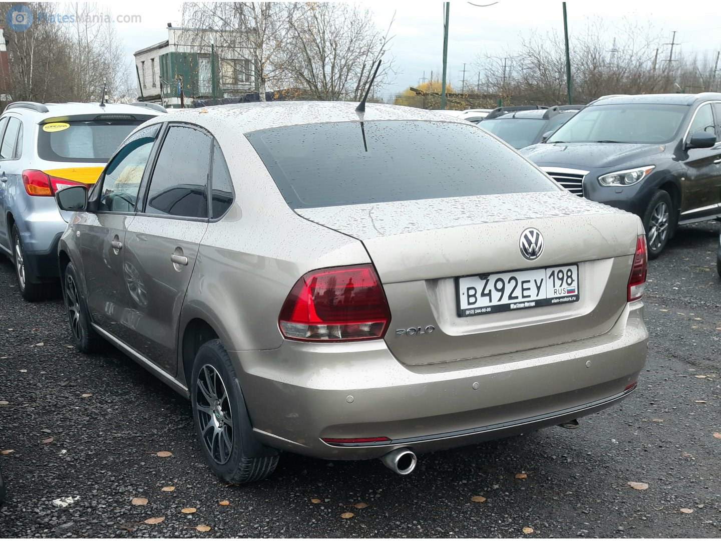 в 492 еу 198, Volkswagen Polo 