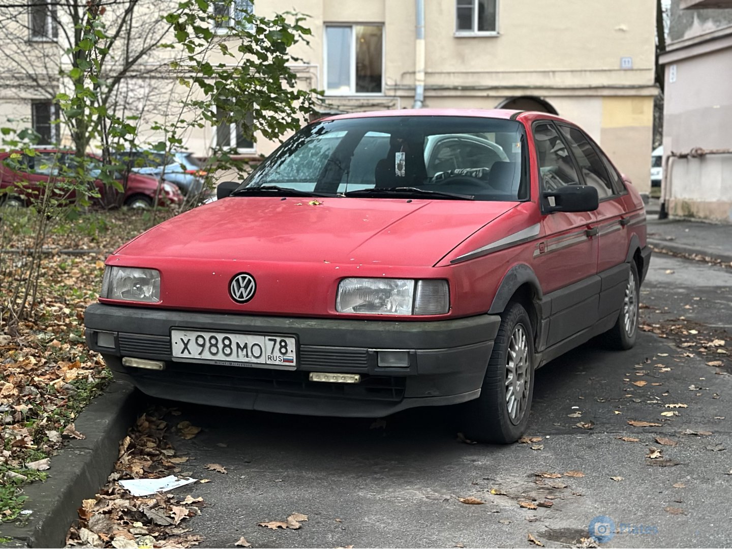 х 988 мо 78, Volkswagen Passat 3rd gen Sedan (B3; 35i), 1988–1993