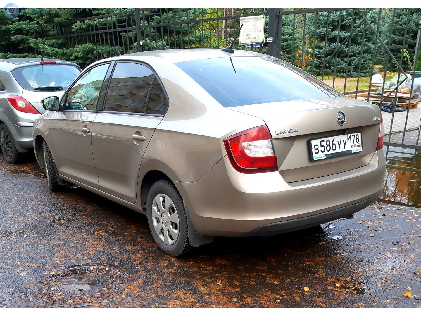 в 586 уу 178, Skoda Rapid Liftback (NH3), 2012–2020