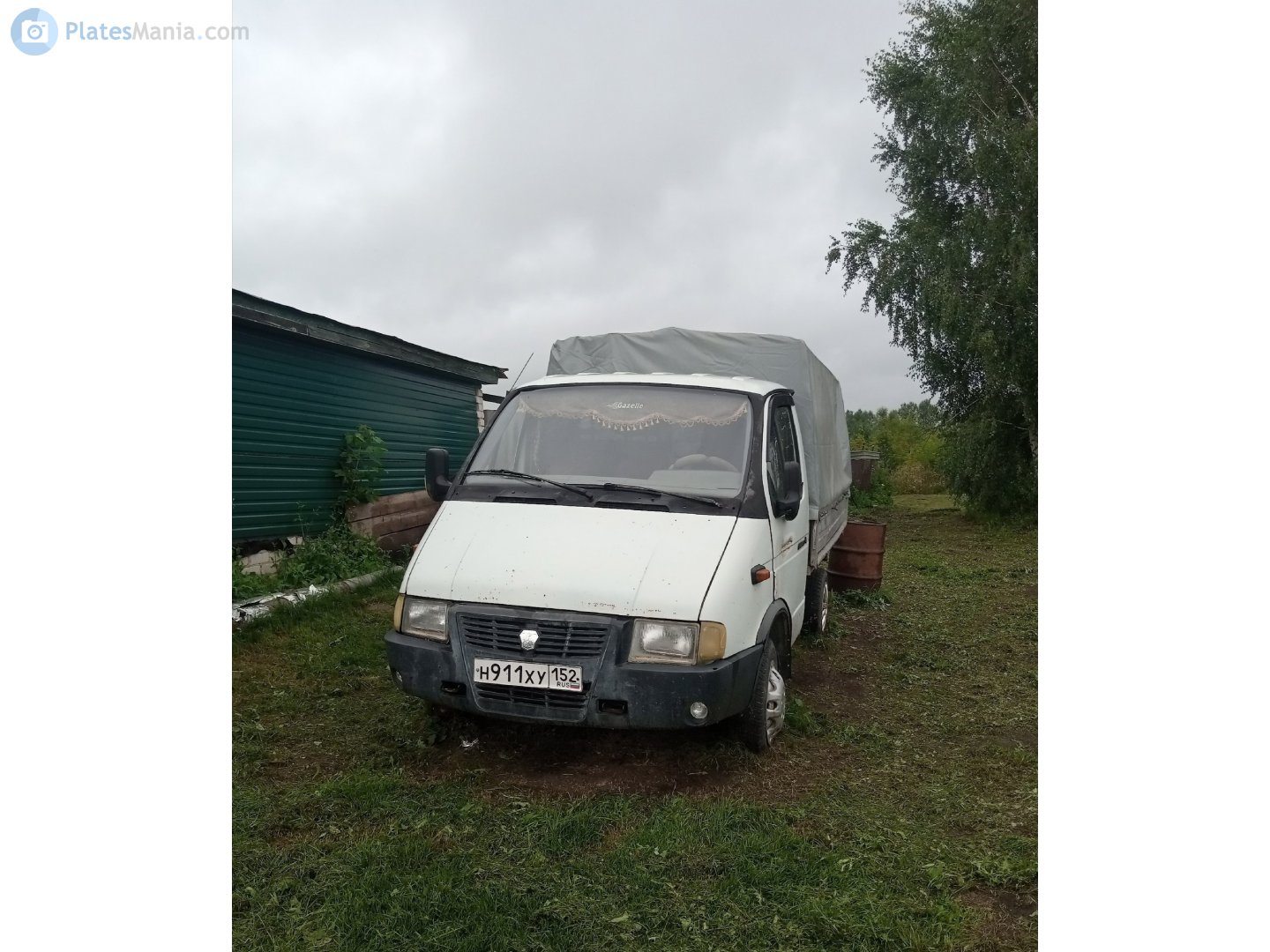 н 911 ху 152, GAZ 3302 ГАЗель 1-3302 Single Cab, 1994–2003