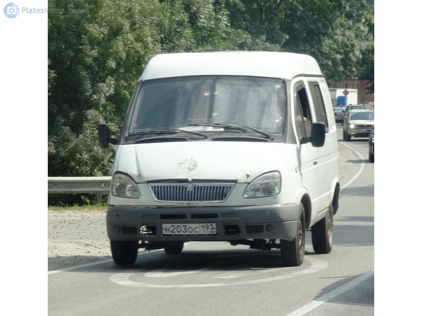 н 203 ос 193, GAZ Соболь (Sobol) 2752 Van, facelift, 2003–