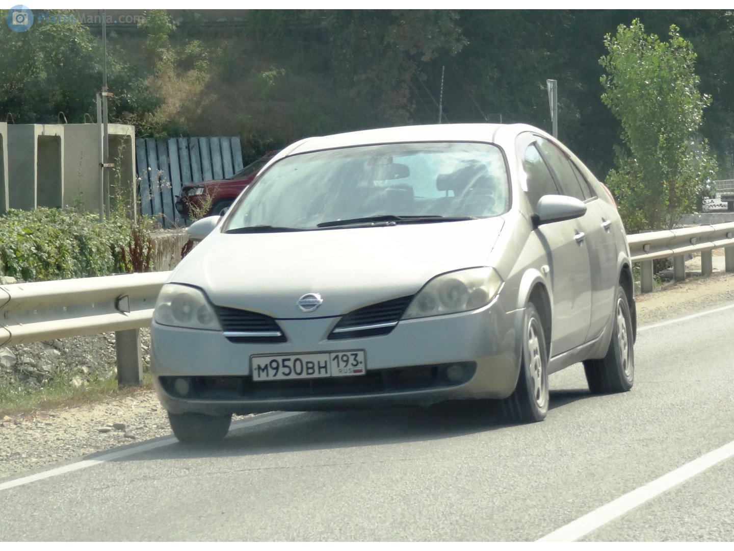 м 950 вн 193, Nissan Primera 3rd gen Sedan/Liftback (P12), 2001–2008