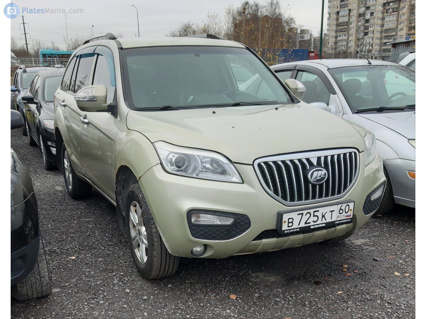в 725 кт 60, Lifan X60 1st gen, 2011–2016