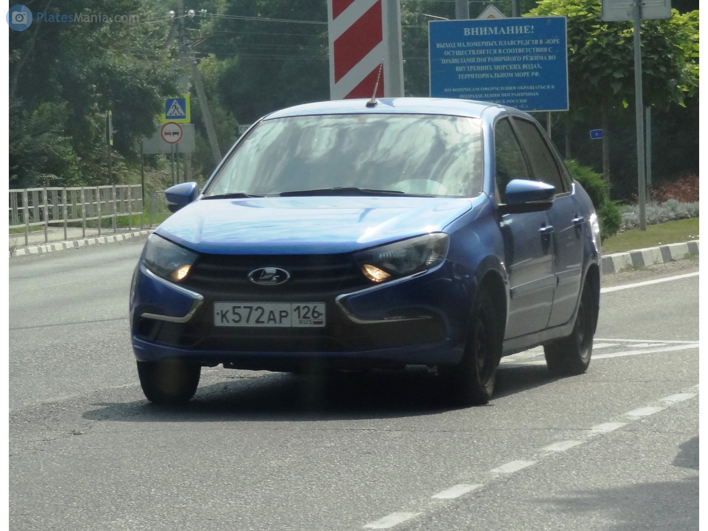 к 572 ар 126, Lada (VAZ) 2190 Granta 2190, facelift, 2018–