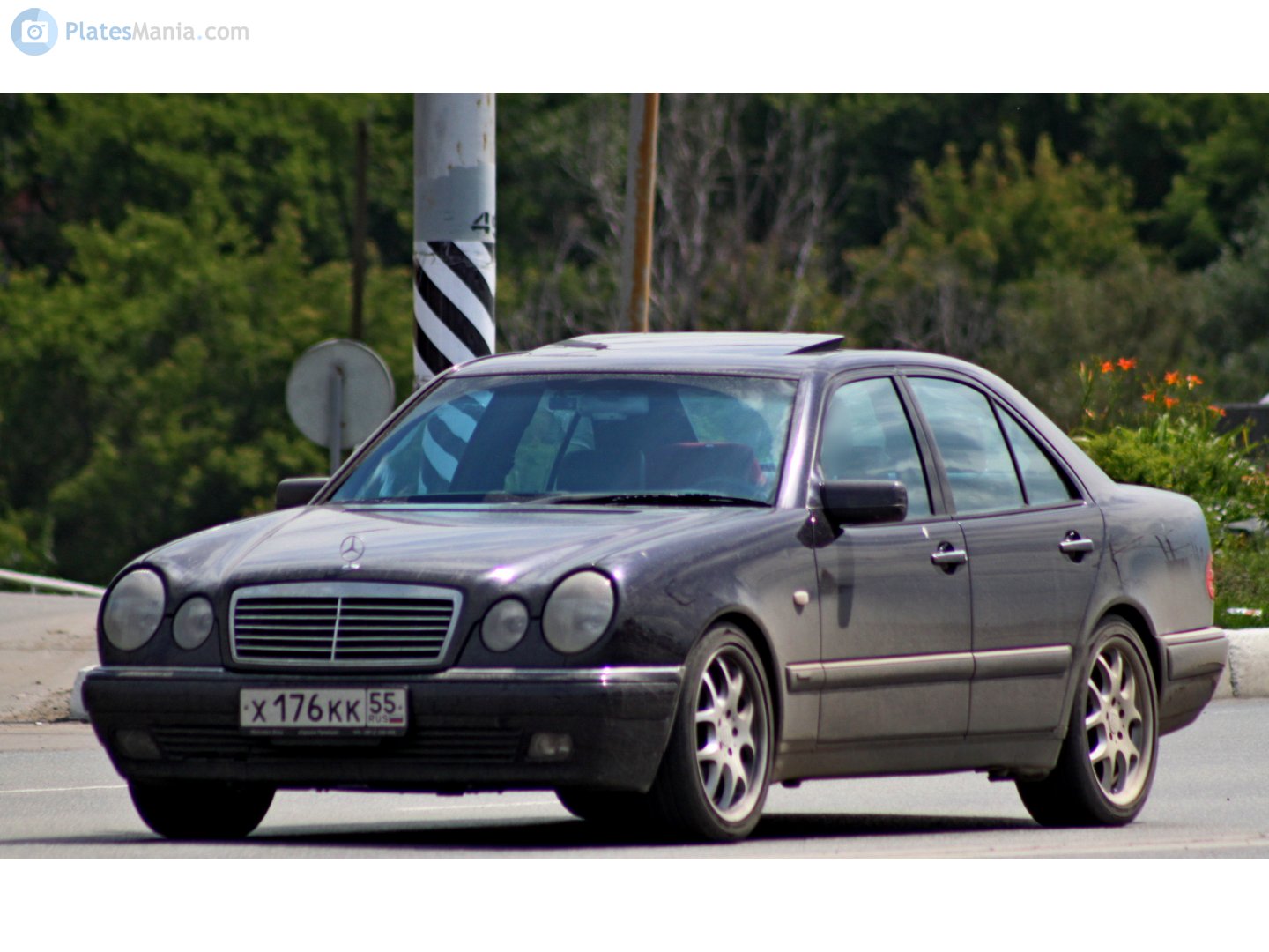 х 176 кк 55, Mercedes-Benz E-Klasse 2nd gen Sedan (W210), 1995­–2002