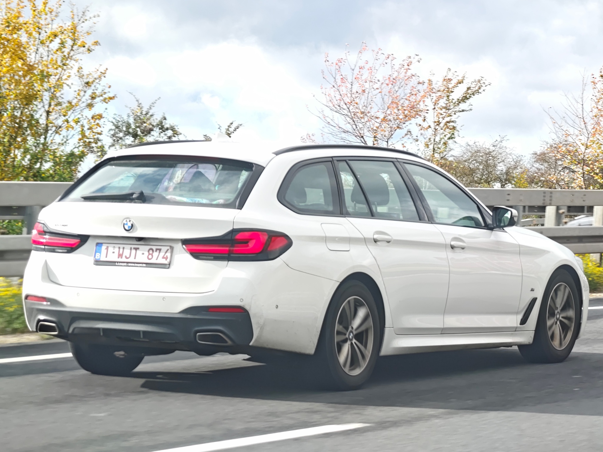 1-WJT-874, BMW 5 Series 7th gen Touring (G31), facelift, 2020–2023