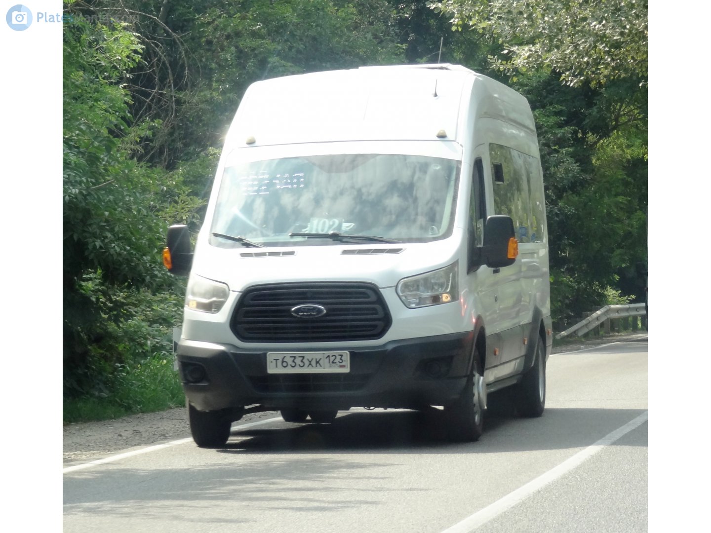 т 633 хк 123, Ford Transit 4th gen Van (V363), 2013–