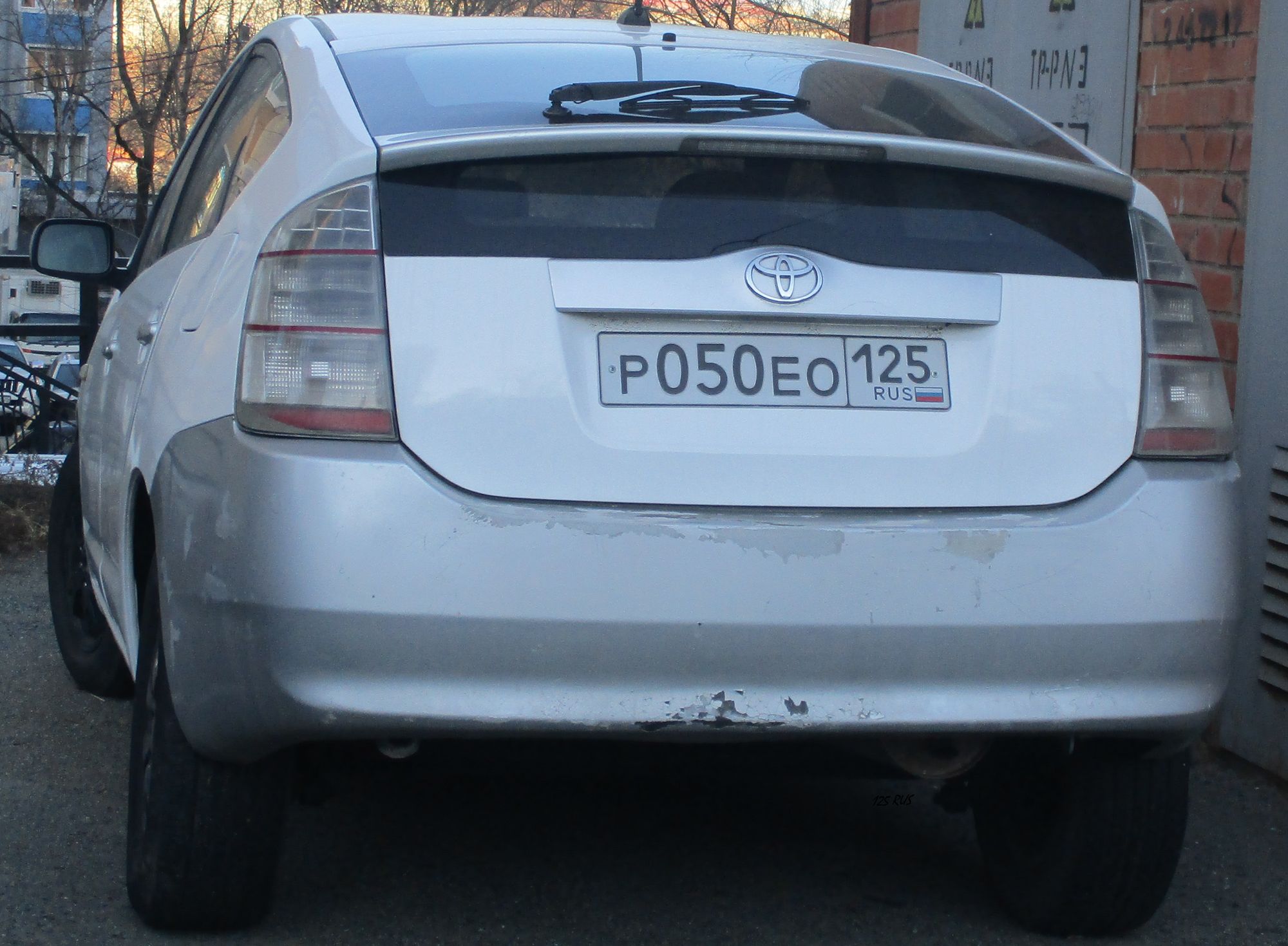 р 050 ео 125, Toyota Prius 2nd gen (NHW20), 2003–2011