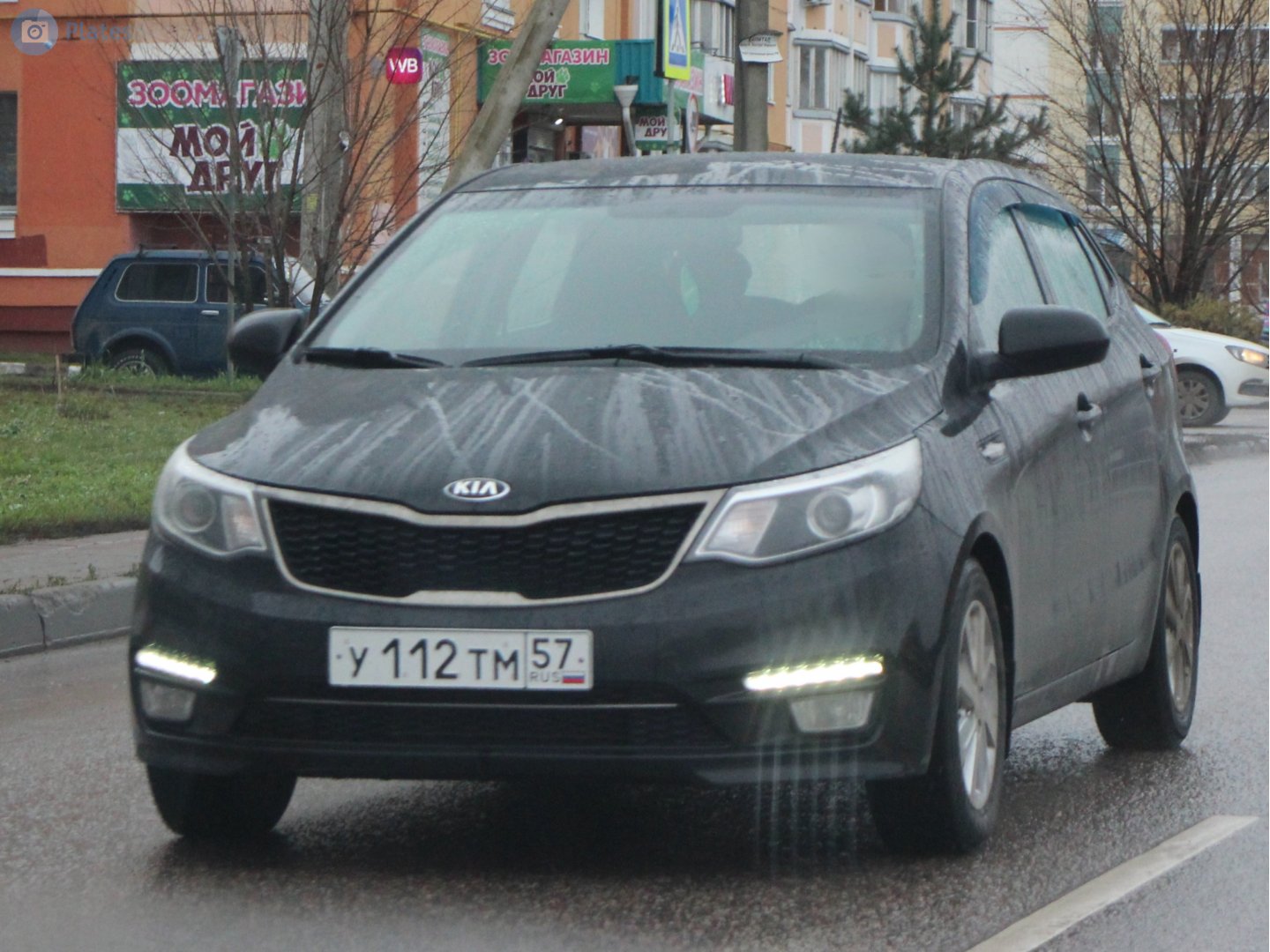у 112 тм 57, Kia Rio 3rd gen Hatch (QB; CIS-market), facelift, 2015–2017