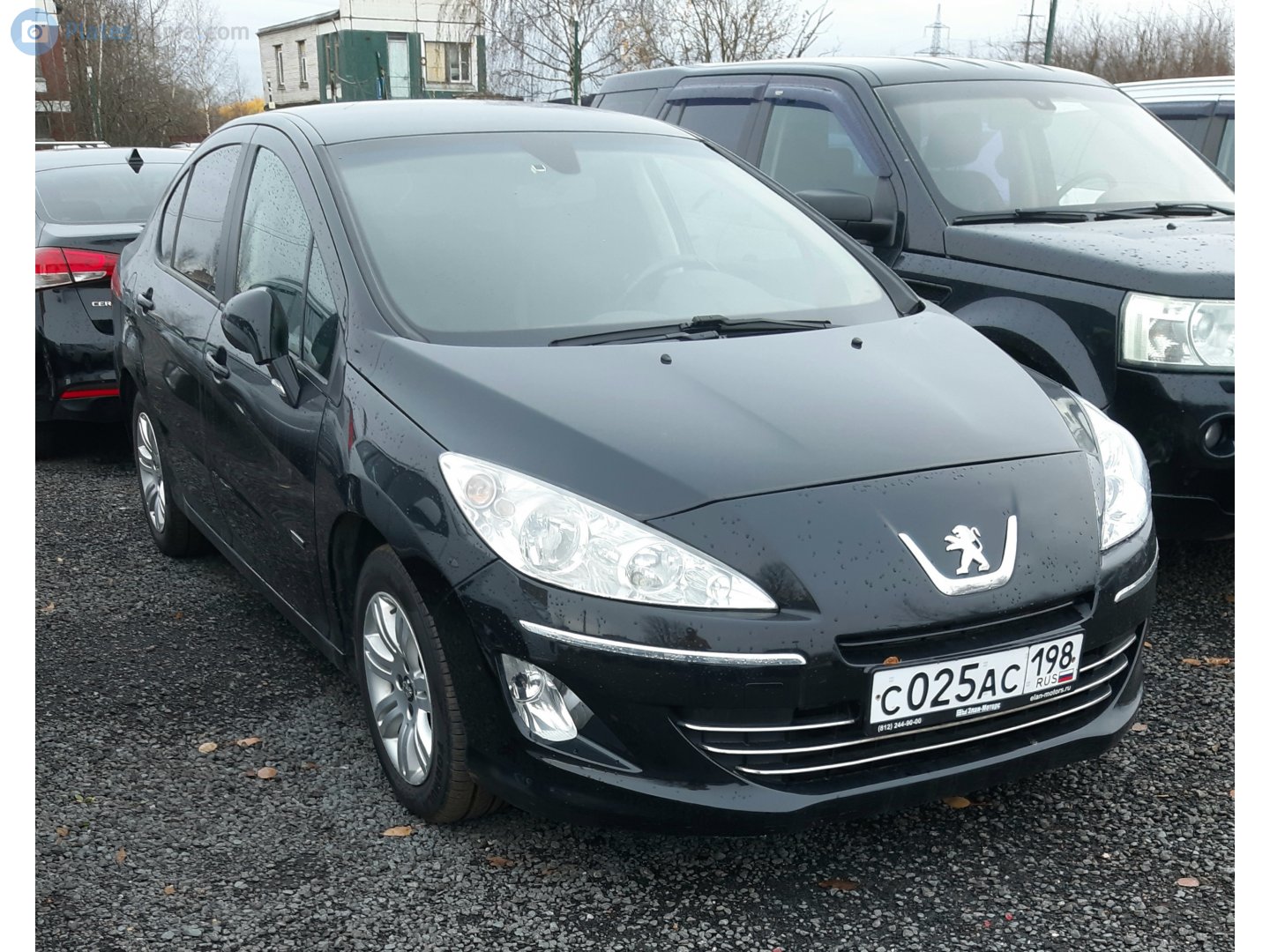 с 025 ас 198, Peugeot 408 1st gen Sedan (T7), 2010–2017