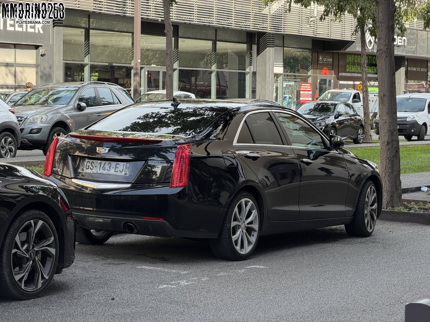 GS-143-EJ, Cadillac ATS 1st gen Sedan (Alpha), facelift, 2014–2018 (–2019 for CN-market)