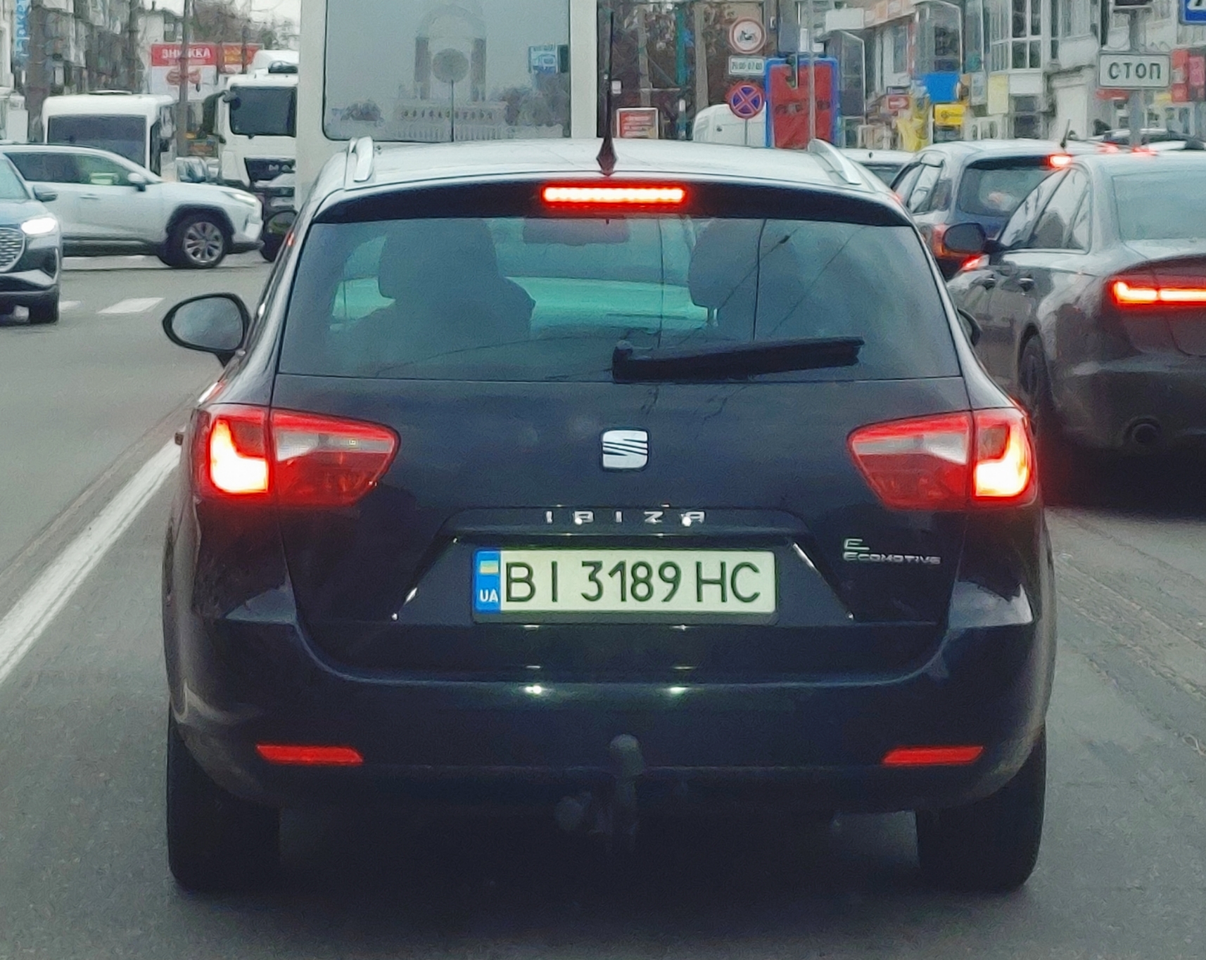 BI 3189 HC, SEAT Ibiza 4th gen ST Wagon (6J), 2010–2017