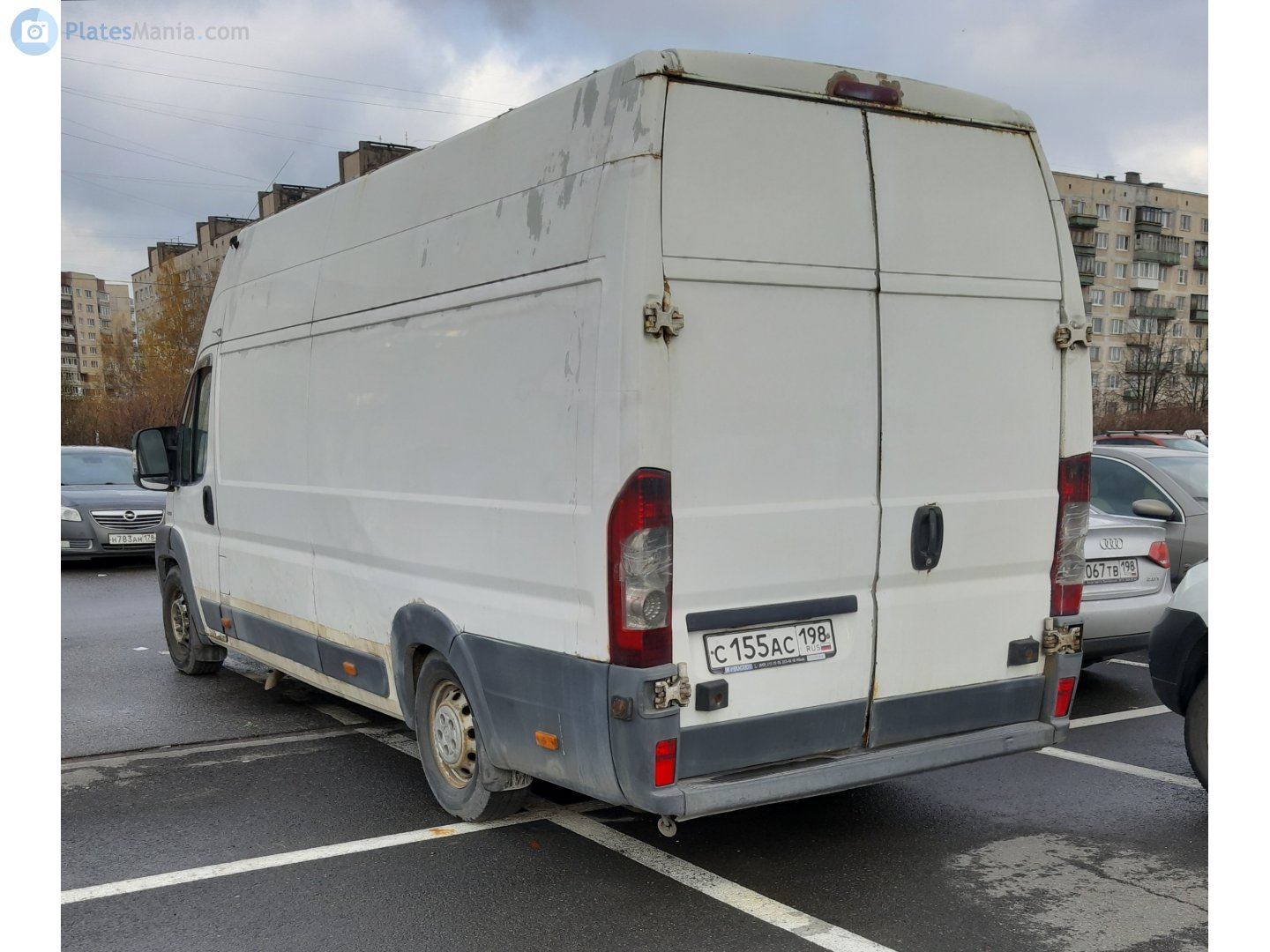 с 155 ас 198, Peugeot Boxer 