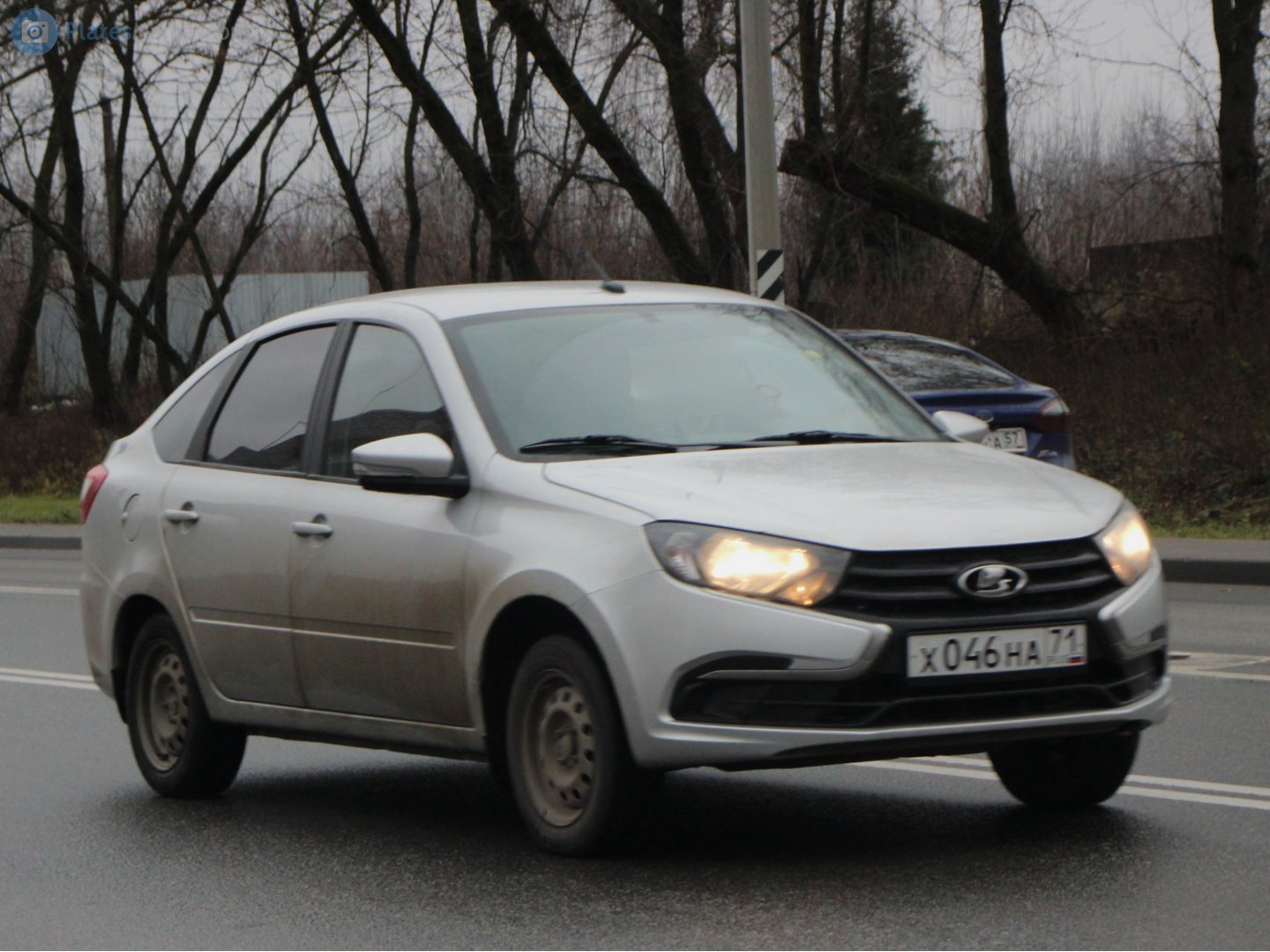 х 046 на 71, Lada (VAZ) 2191 Granta 2191, facelift, 2018–