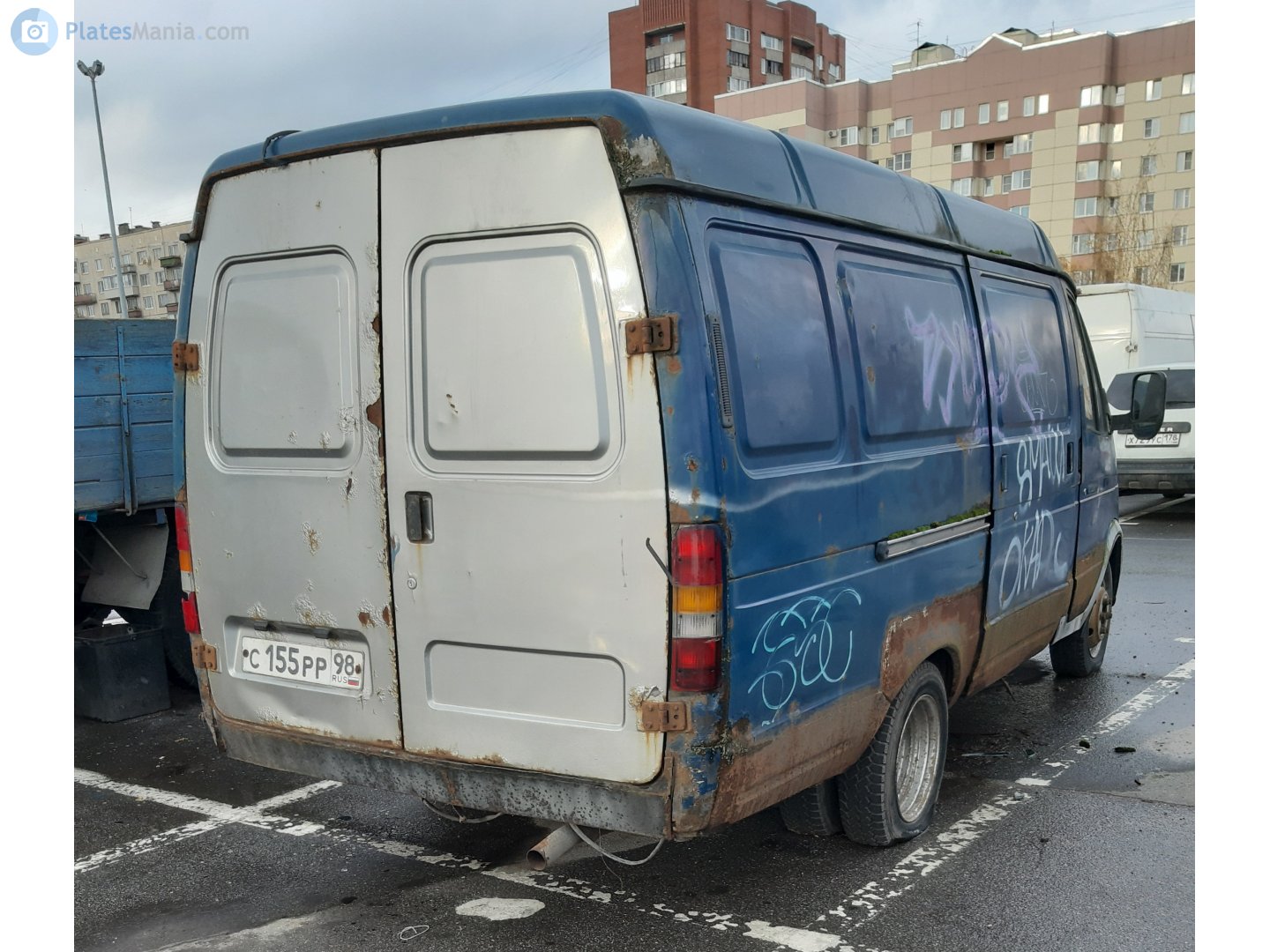 с 155 рр 98, GAZ 2705 ГАЗель 3-2705 Van, facelift, 2003–