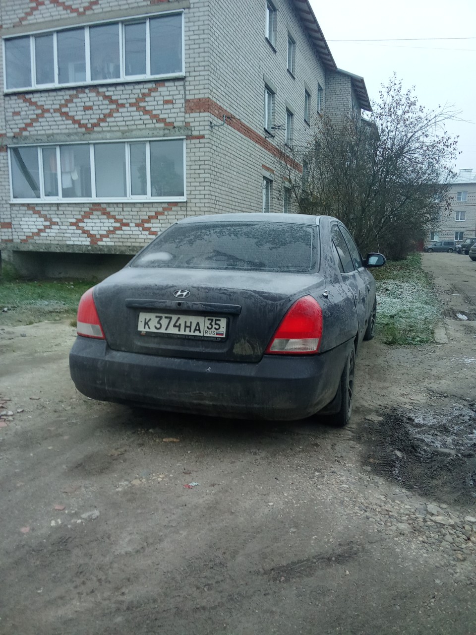 к 374 на 35, Hyundai Elantra 