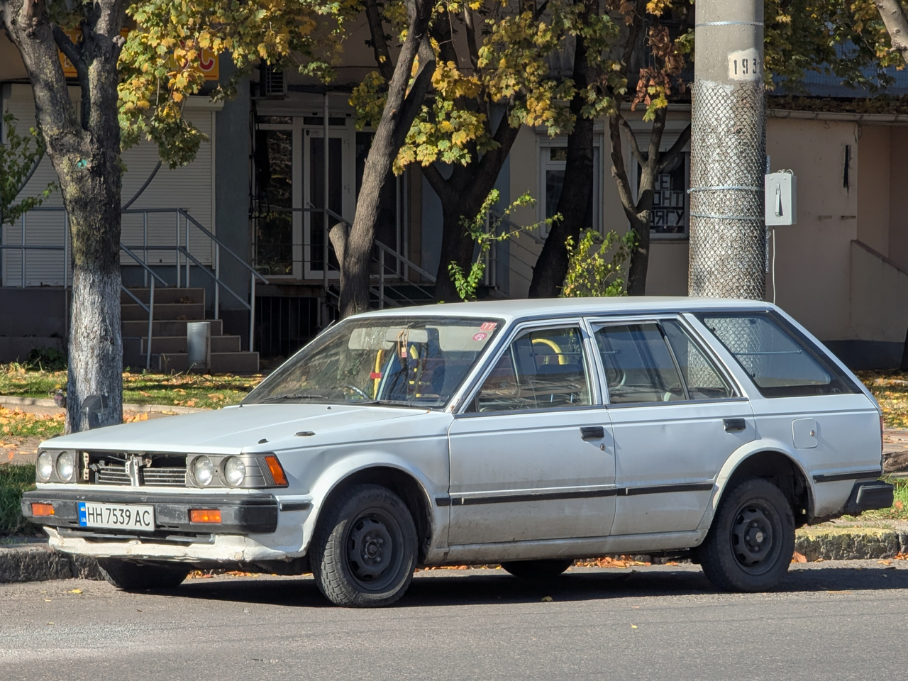HH 7539 AC, Nissan Bluebird 7th gen Wagon (U11), 1983–1990