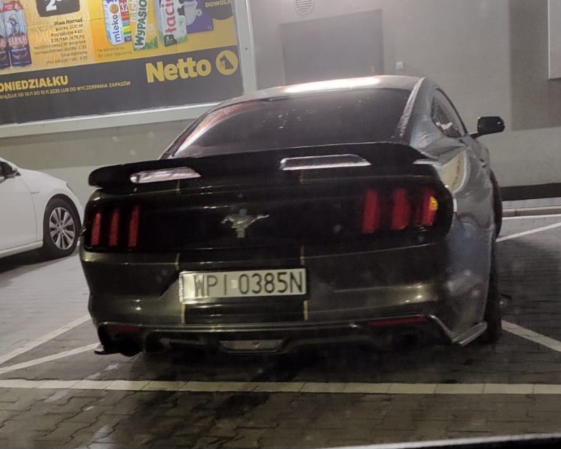 WPI 0385N, Ford Mustang 6th gen 2-door Coupé (S550), 2014–2017