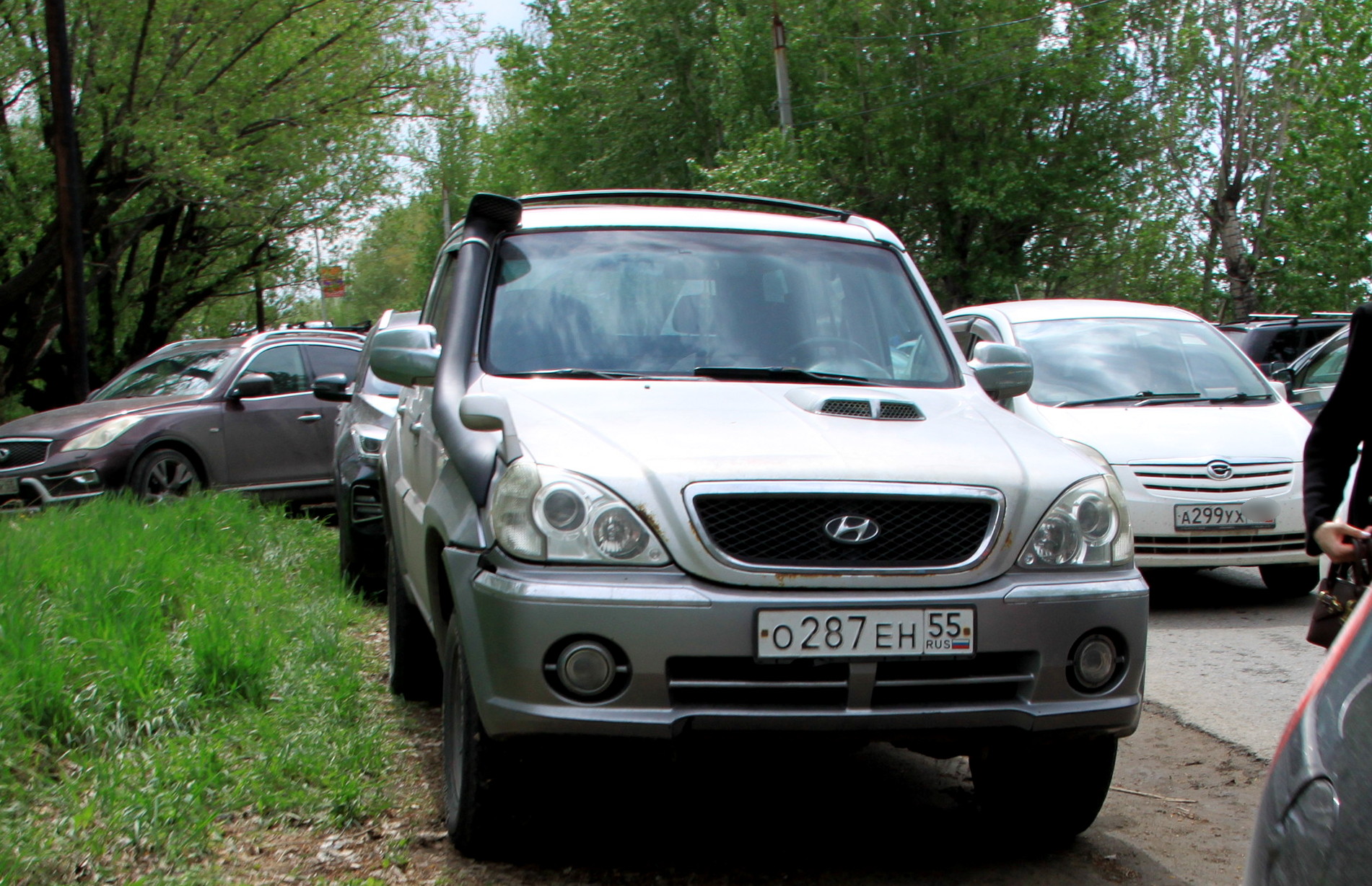 о 287 ен 55, Hyundai Terracan 1st gen (HP), 2001–2007