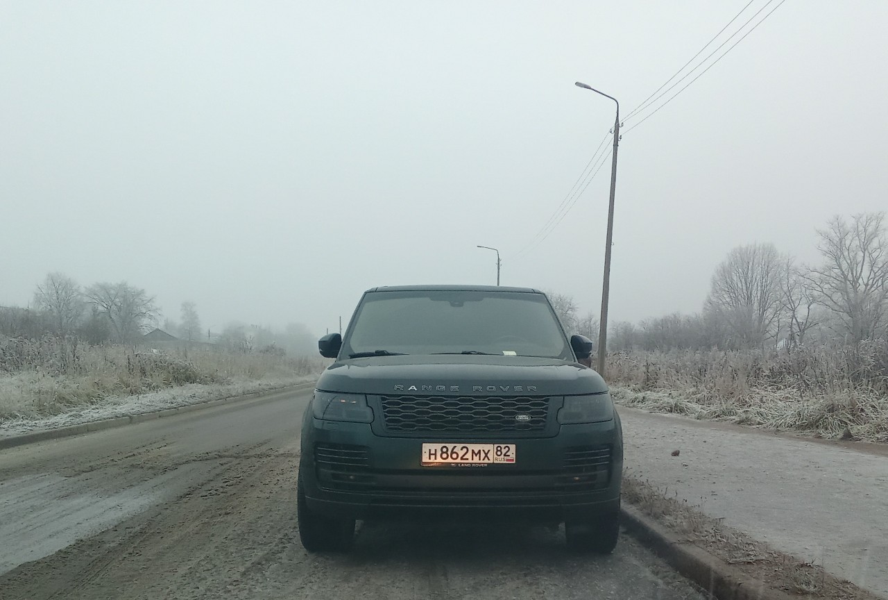 н 862 мх 82, Land Rover Range Rover 4th gen (L405), facelift, 2017–2022