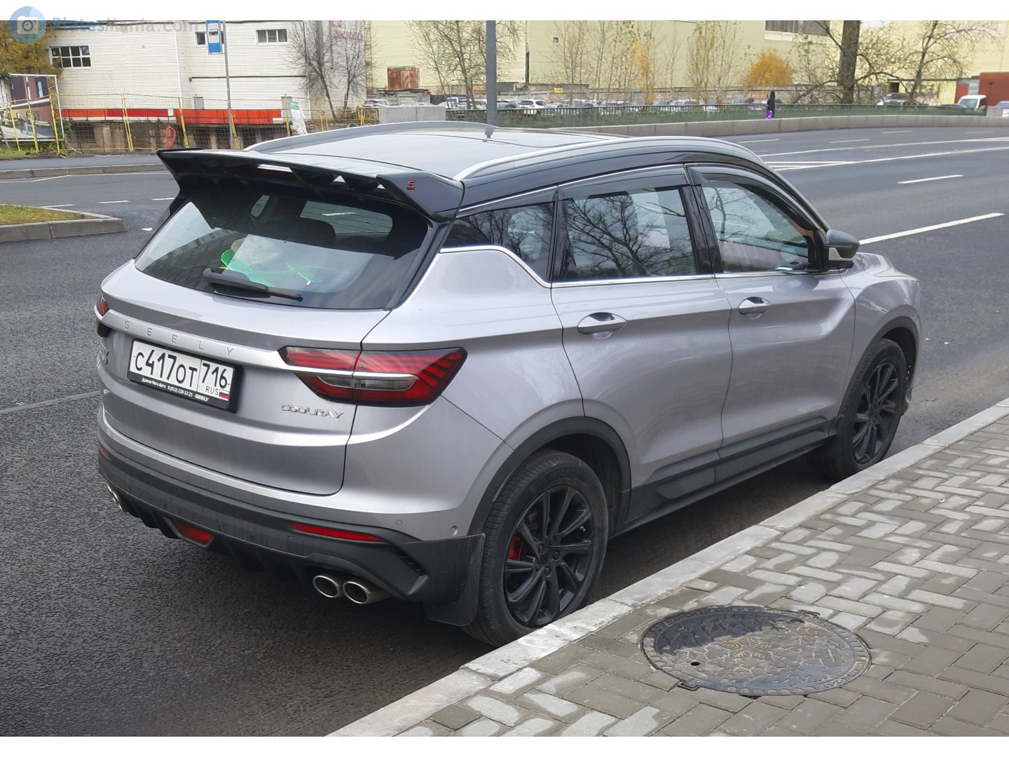 с 417 от 716, Geely Coolray 1st gen (SX11), 2019–