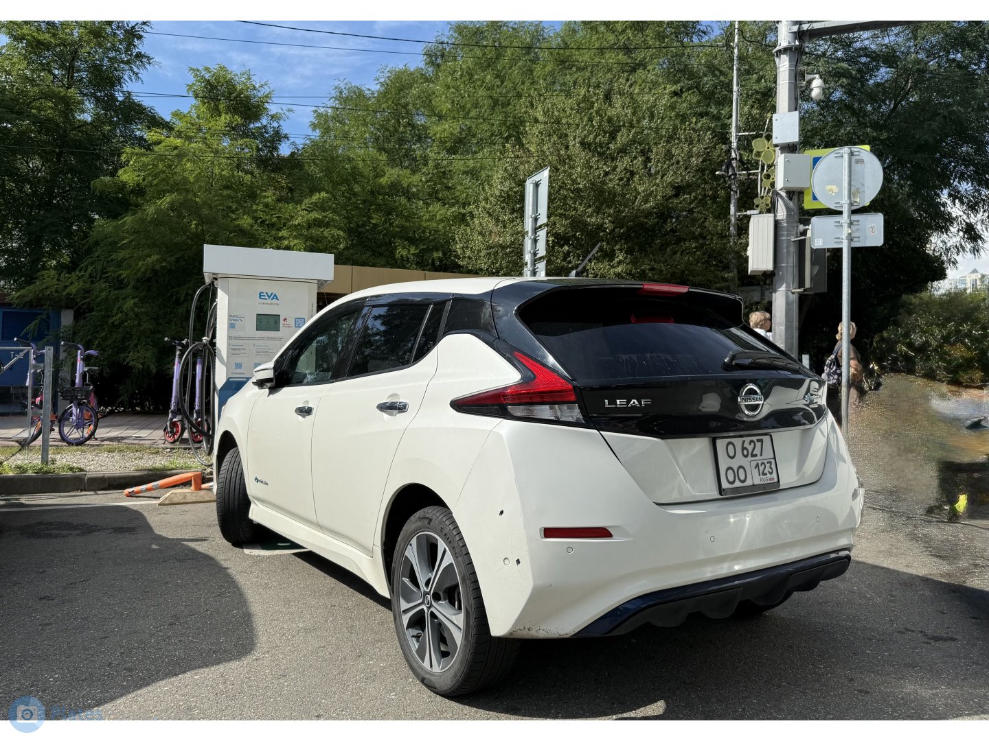 о 627 оо 123, Nissan Leaf 