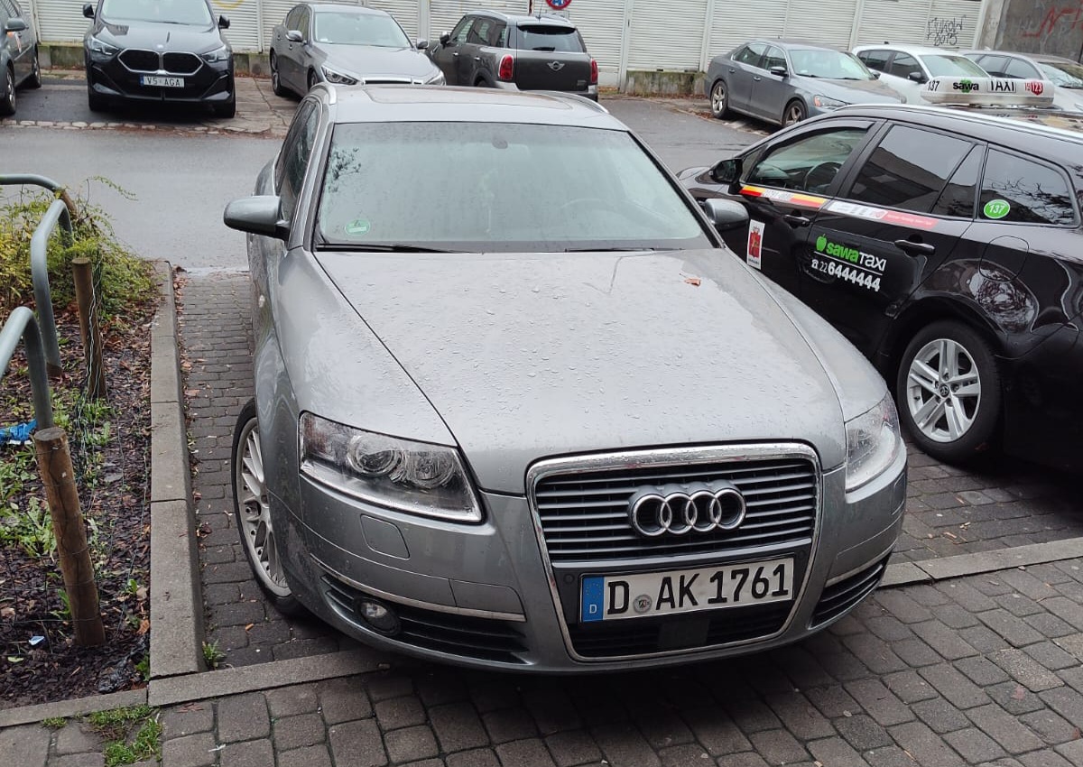 D AK 1761, Audi A6 3rd gen Sedan (C6/4F2), 2004–2011