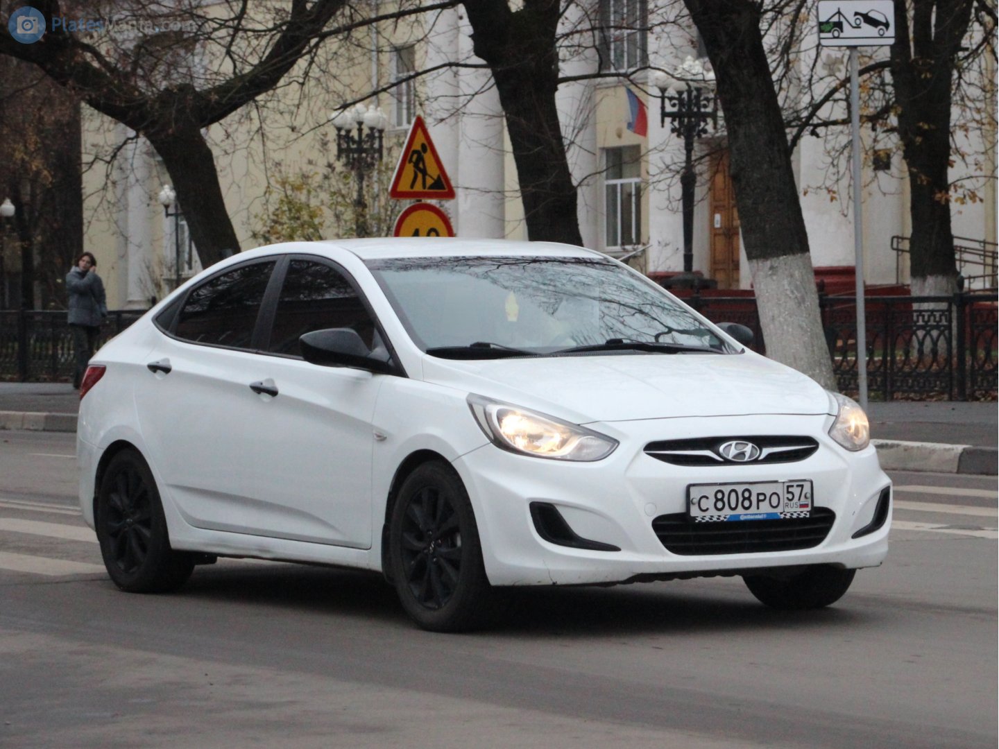 с 808 ро 57, Hyundai Solaris 1st gen Sedan (RB), 2011–2014