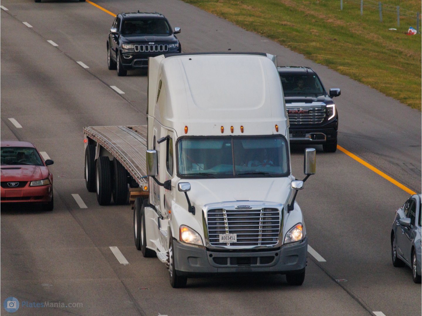 A003451, Freightliner Cascadia 1st gen Cascadia (2007–2013) / 2nd gen Cascadia Evolution (2012–2018)