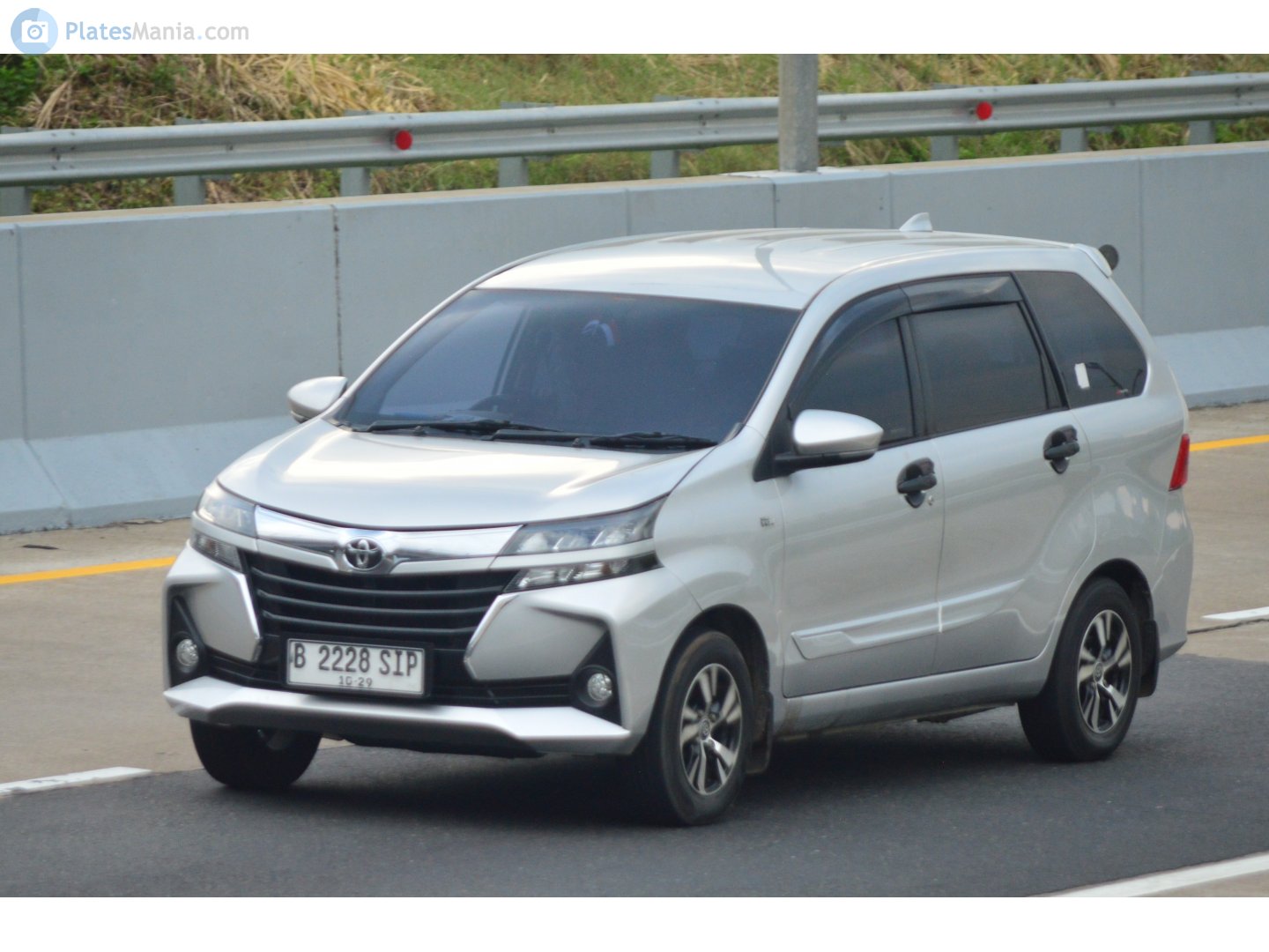 B 2228 SIP, Toyota Avanza 2nd gen (F650), 2nd facelift, 2019–2021