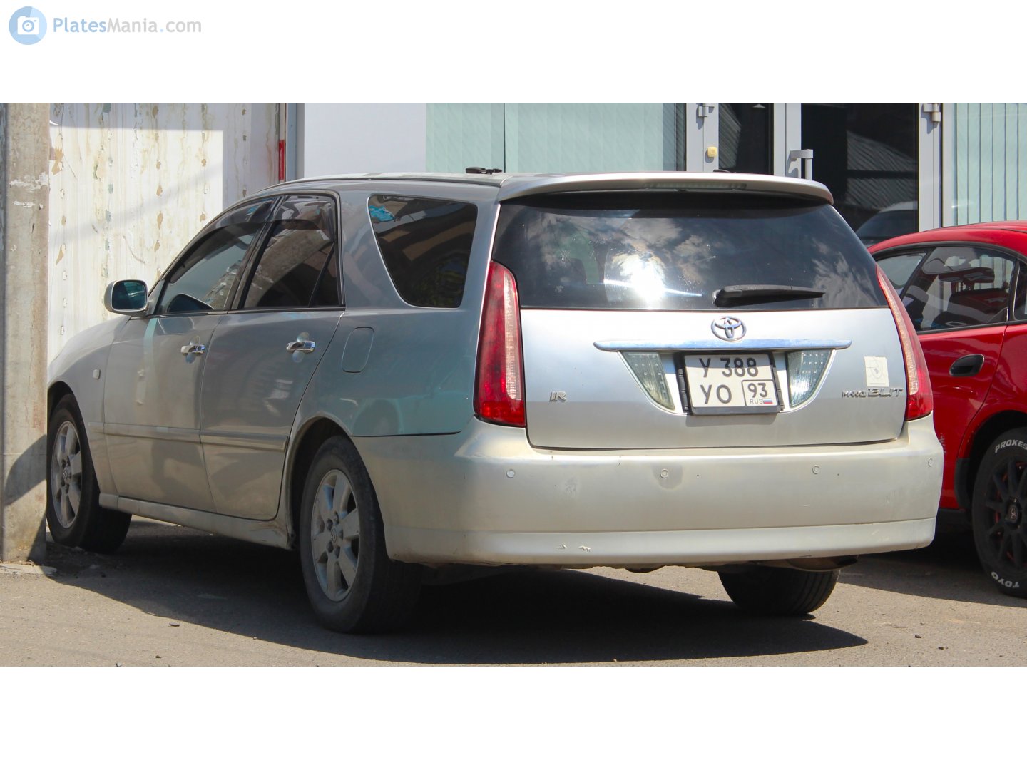 у 388 уо 93, Toyota Mark II 9th gen Blit Wagon (X110W), 2002–2007